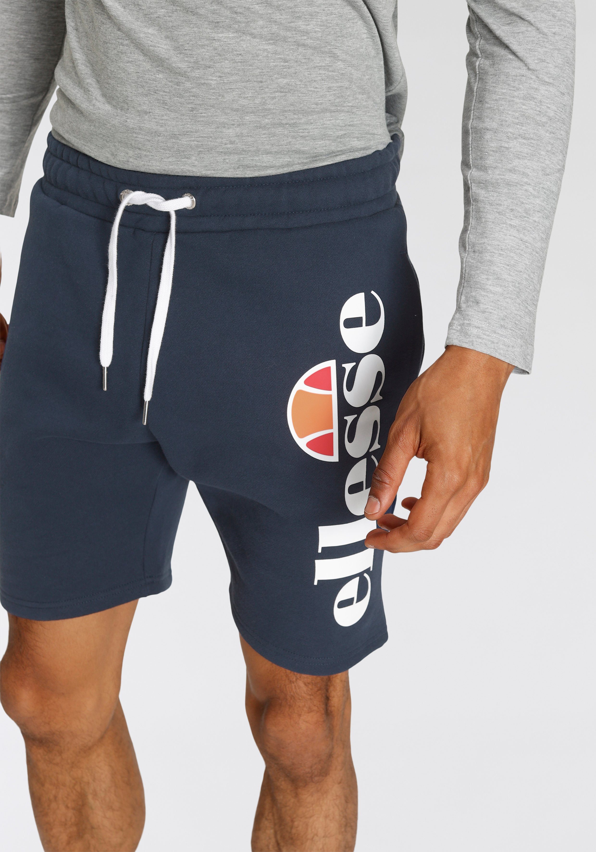 Ellesse Sweatshorts BOSSINI FLEECE SHORT mit Eingrifftaschen, aus Baumwolle und Polyester – Bild 3 von 5