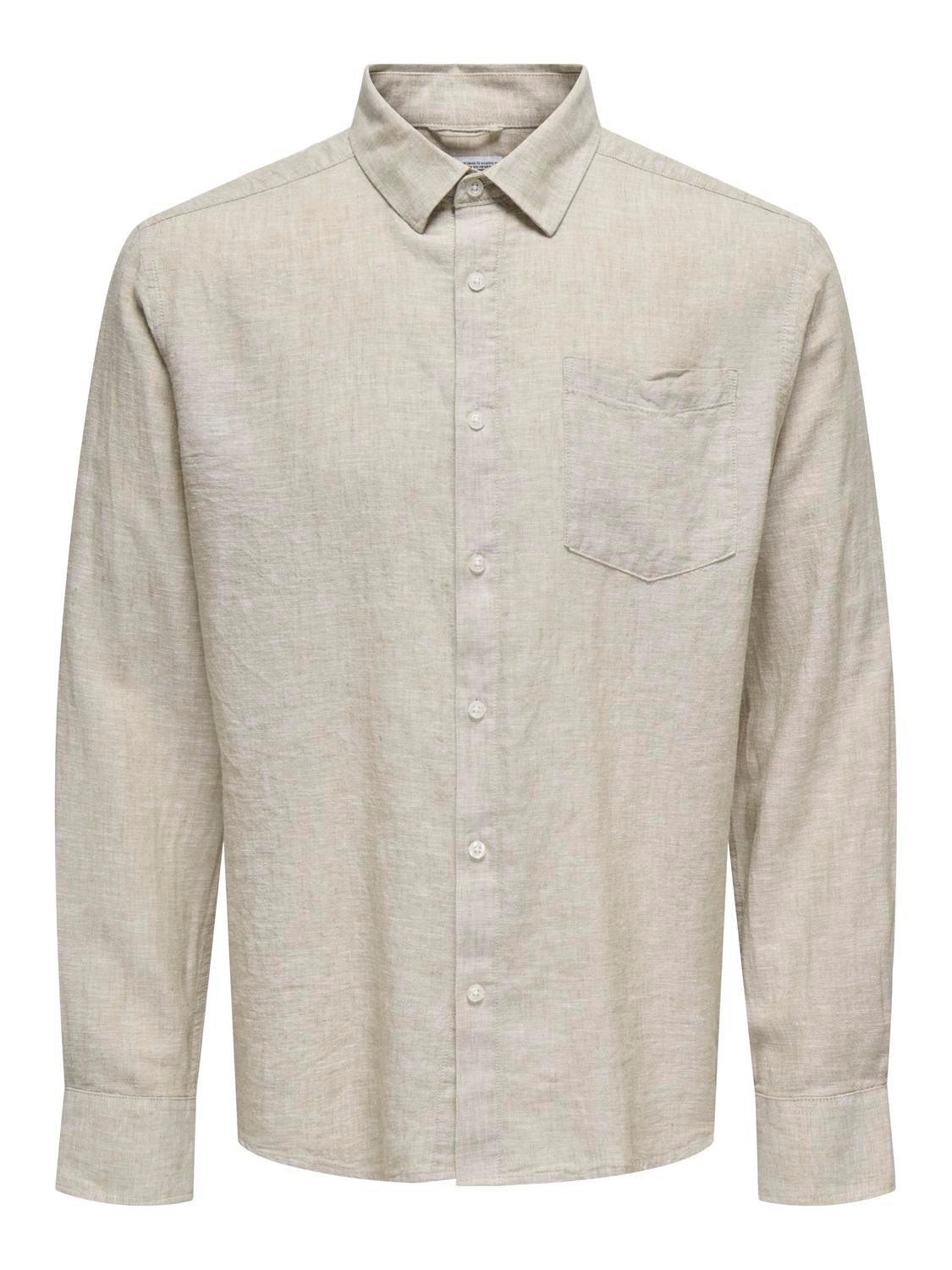 ONLY & SONS Langarmhemd ONSCAIDEN LIFE günstig online kaufen