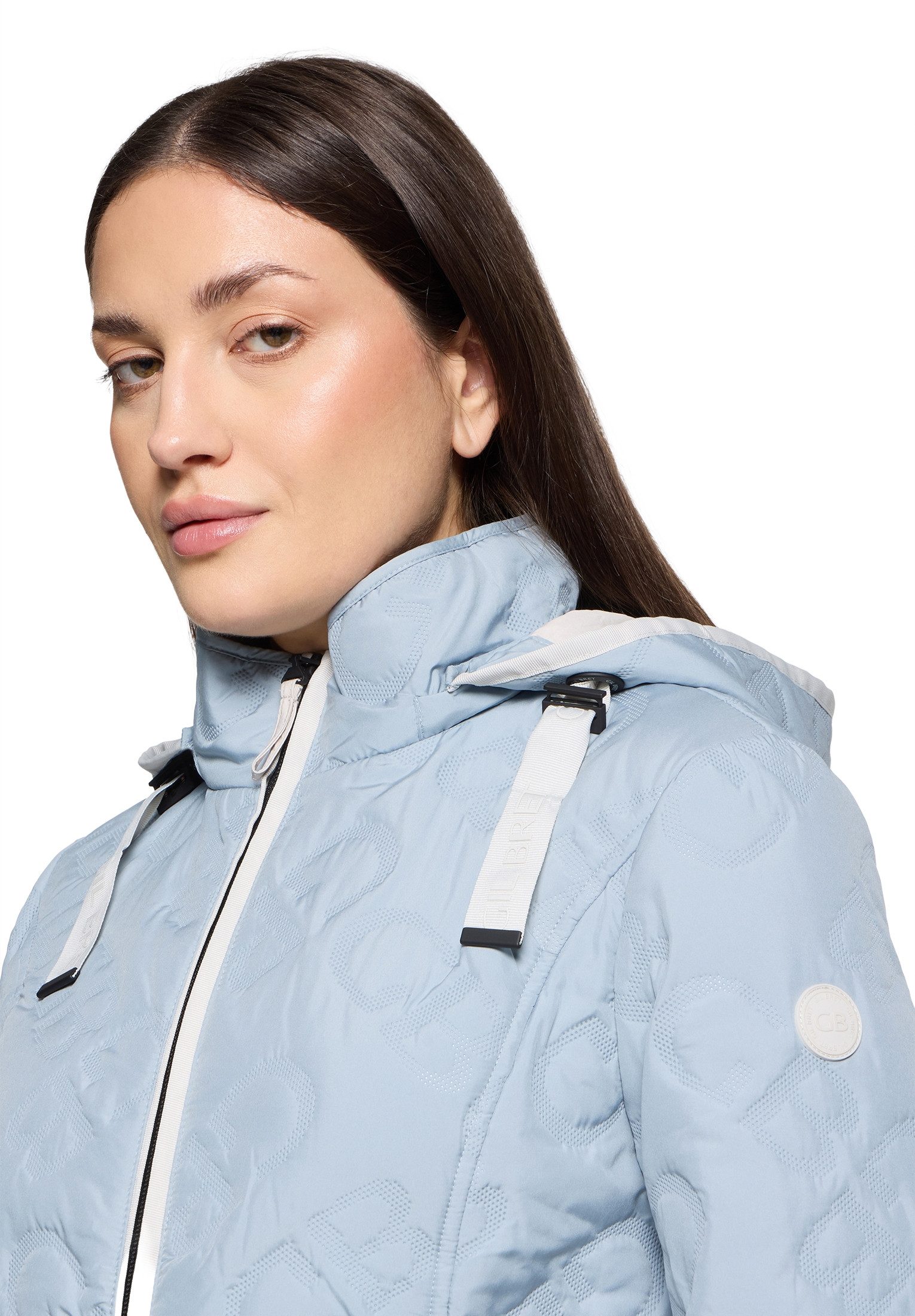 Gil Bret Outdoorjacke mit Strukturmuster