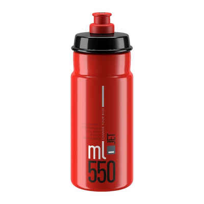 Elite Trinkflasche »Elite Trinkflasche JET rot schwarze Grafik 550ml Durchmesser 74mm«
