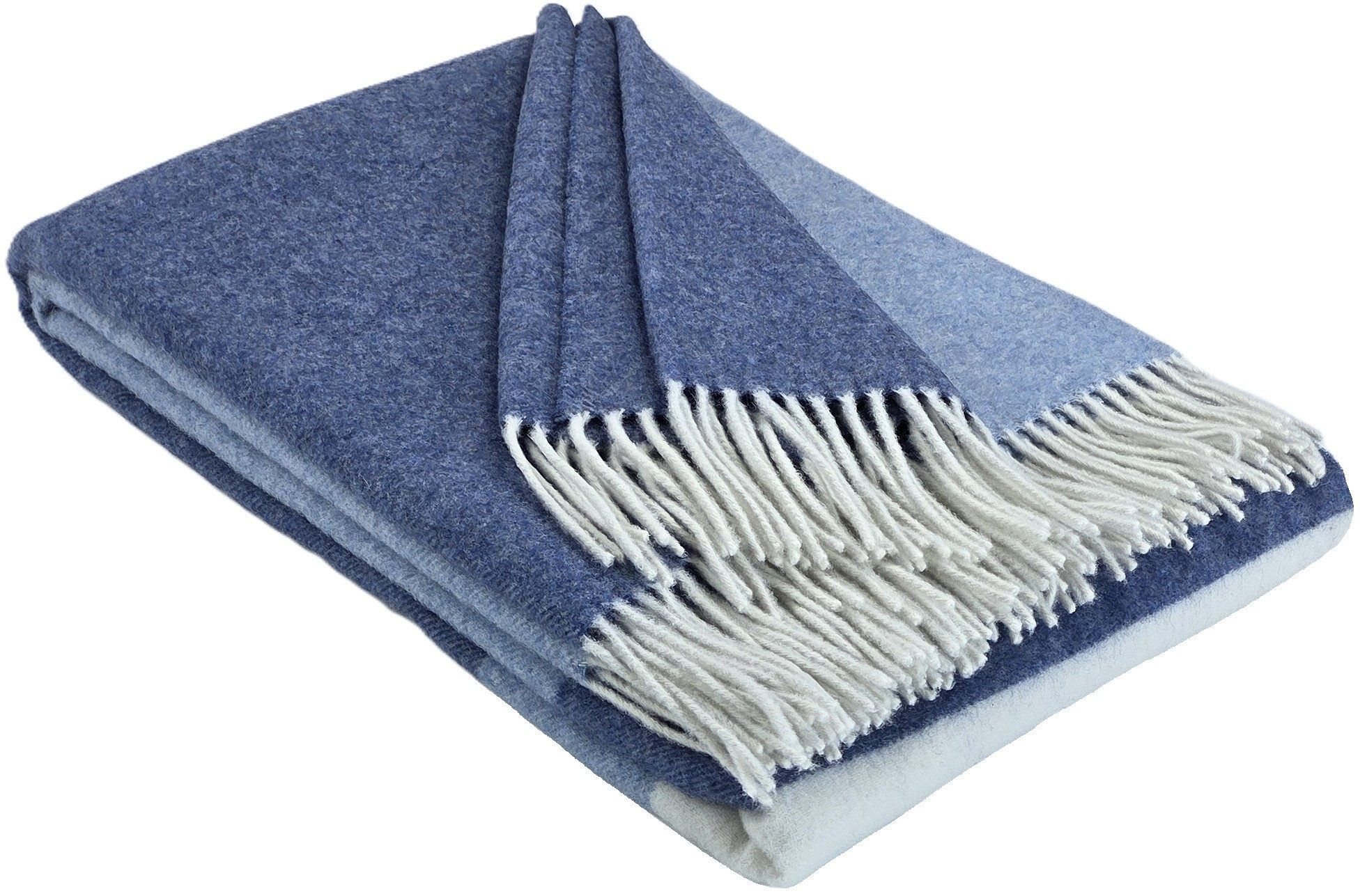 Wolldecke Wolldecke "FARO" Merinowolle-Kaschmir-Mix, 140 x 200 cm, STTS