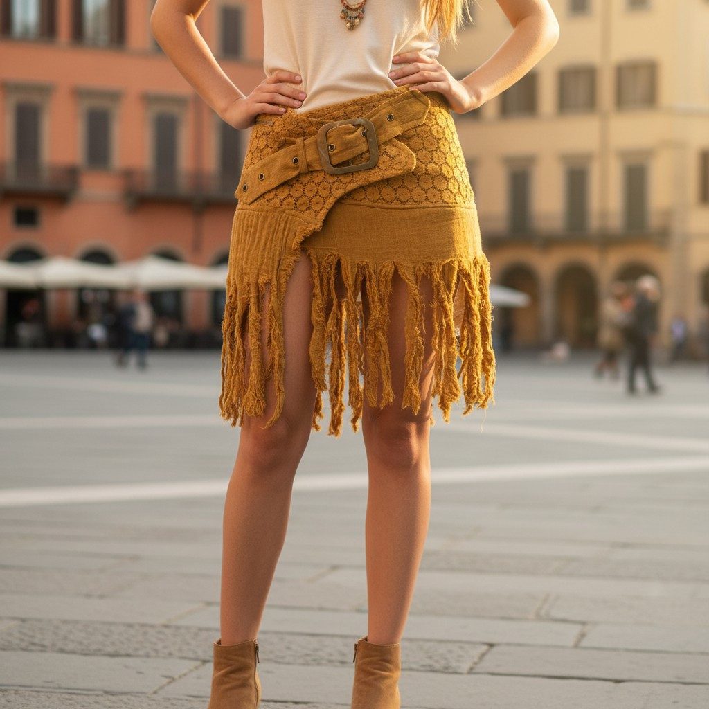 Guru-Shop Minirock Goa Minirock, Wickelrock, Tribal Cacheur,.. alternative günstig online kaufen