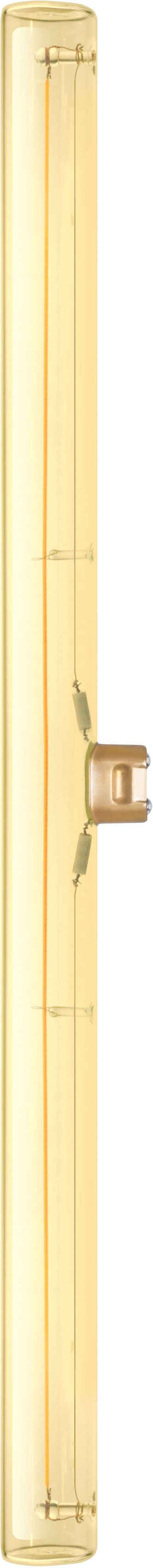 SEGULA LED-Leuchtmittel LED Linienlampe S14d 500mm gold, S14d, Warmweiß, dimmbar, Linienlampe, S14d, 500mm, gold