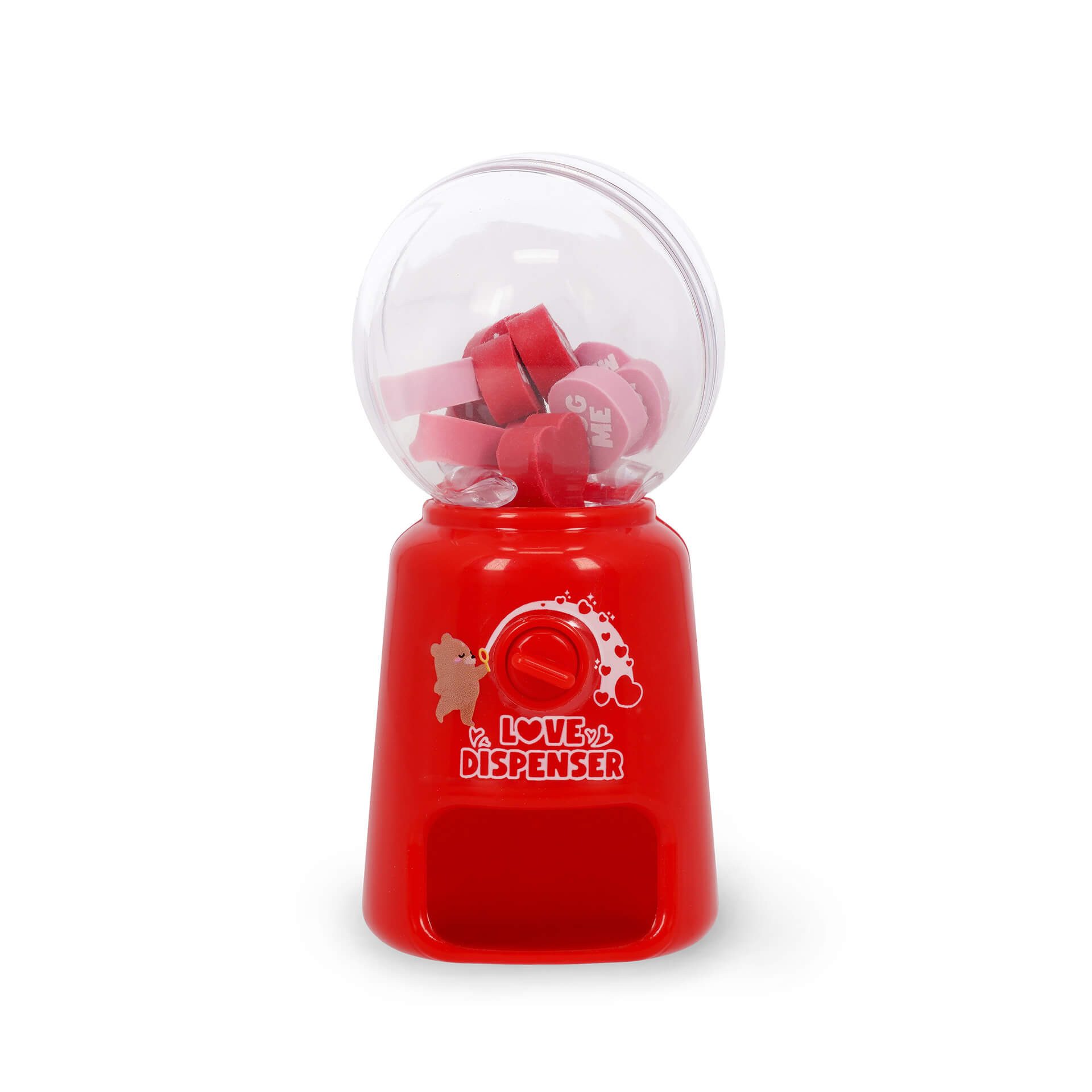 Legami Stiftehalter Mini-Radiergummispender - Love Dispenser