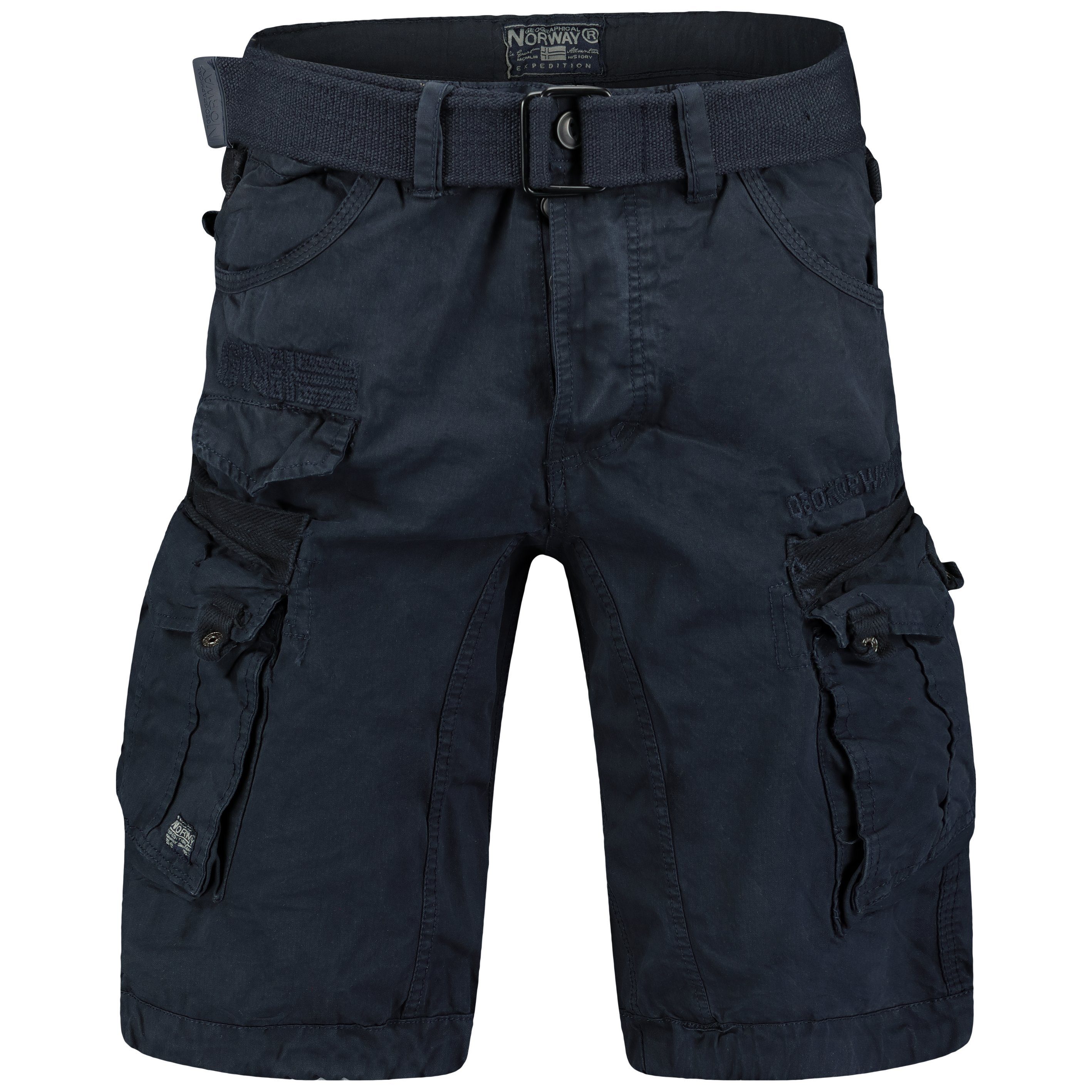 Geographical Norway Cargoshorts kurze Hose aus Baumwolle, Sommer-Bermuda (P günstig online kaufen