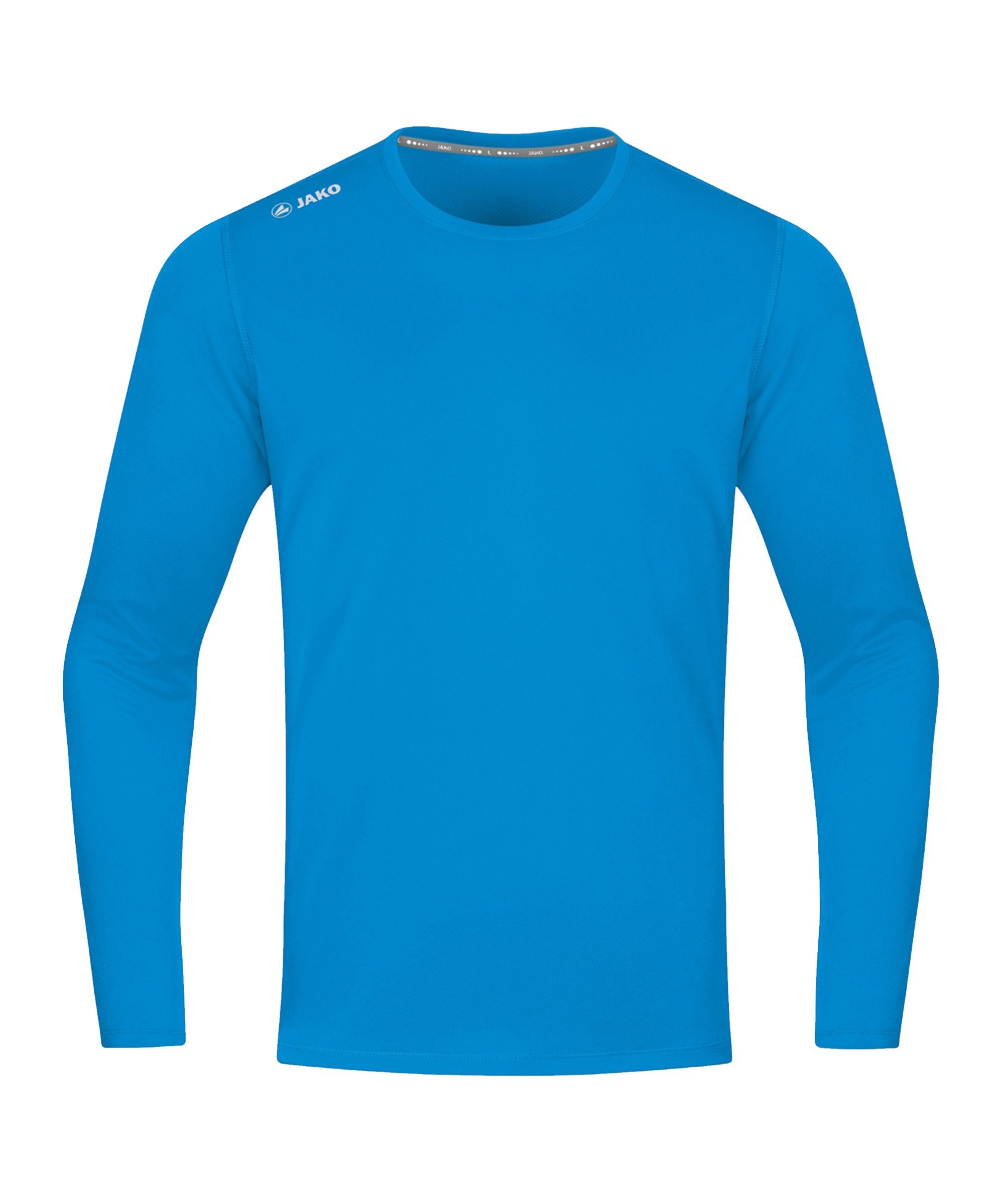 Jako Lauftop Run 2.0 blauweissblau Running default Sweatshirt