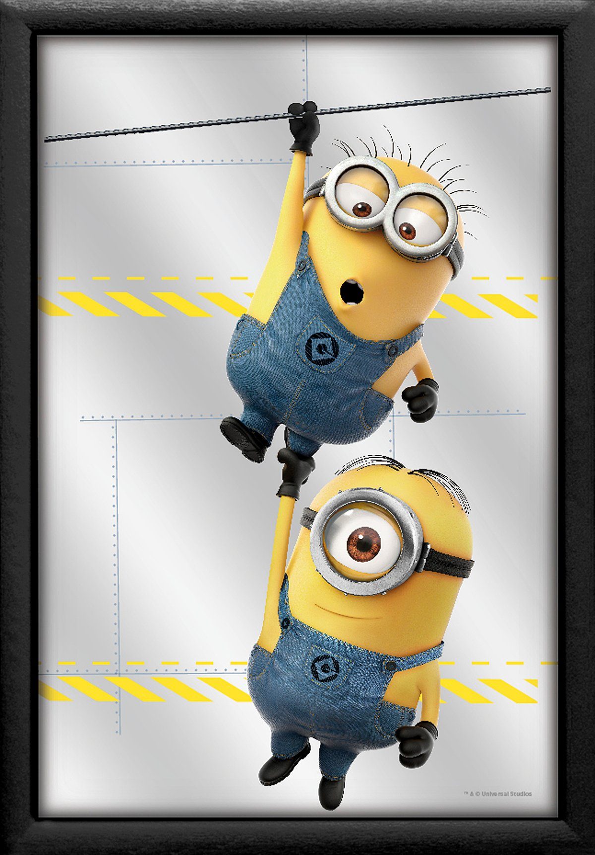 Close Up Wandspiegel Despicable Me 3 Spiegel Minions Wired