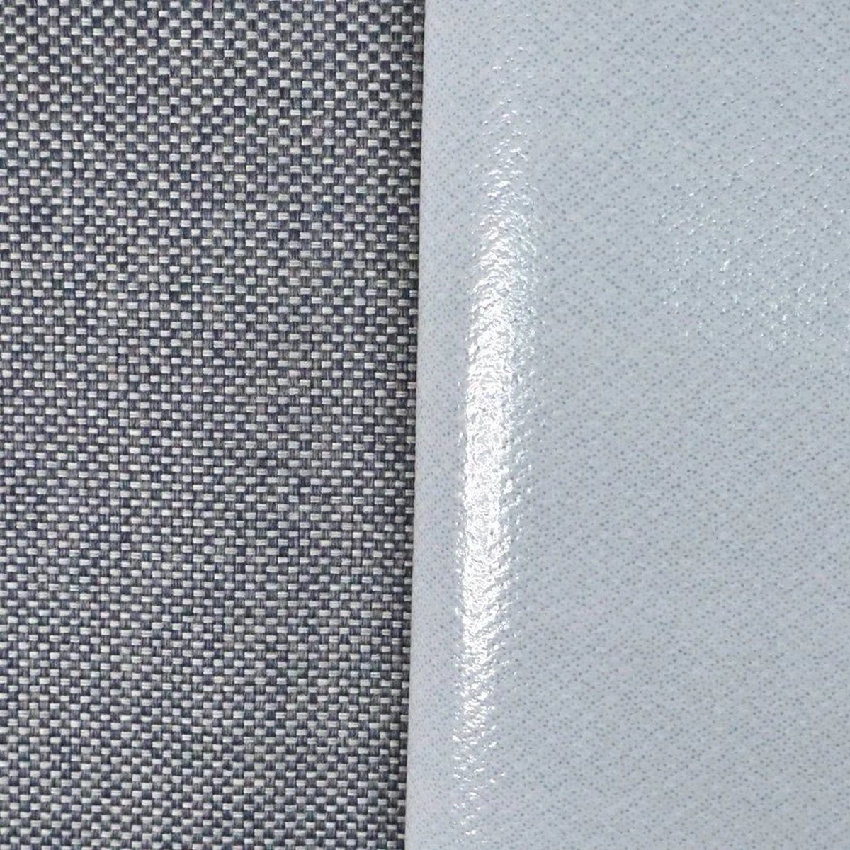 Thumbnail - Stofferia Stoff Outdoorstoff Wasserdicht Tweed Havre Dunkelgrau, Breite 138 cm, Meterware