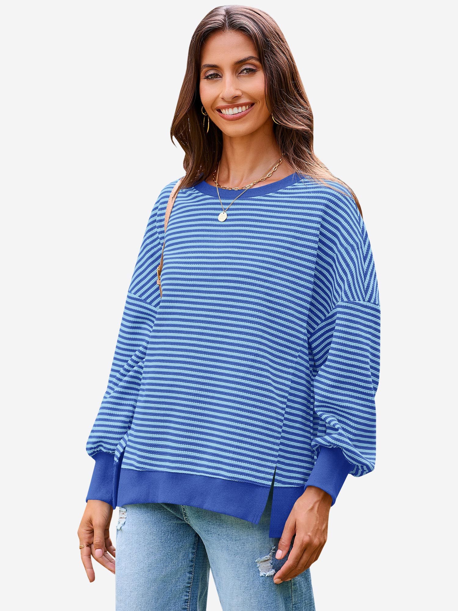 Imily Bela Sweatshirt Damen Oversize-Pullover (Packung, 1-tlg., 1per-Pack) günstig online kaufen