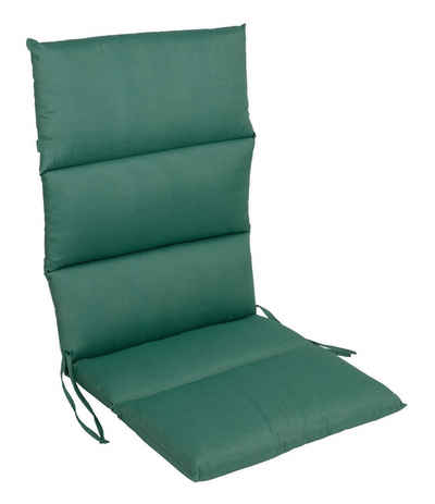 BURI Hochlehnerauflage Rollstepp Hochlehner Auflage 123x50cm Polsterauflage Sesselauflage