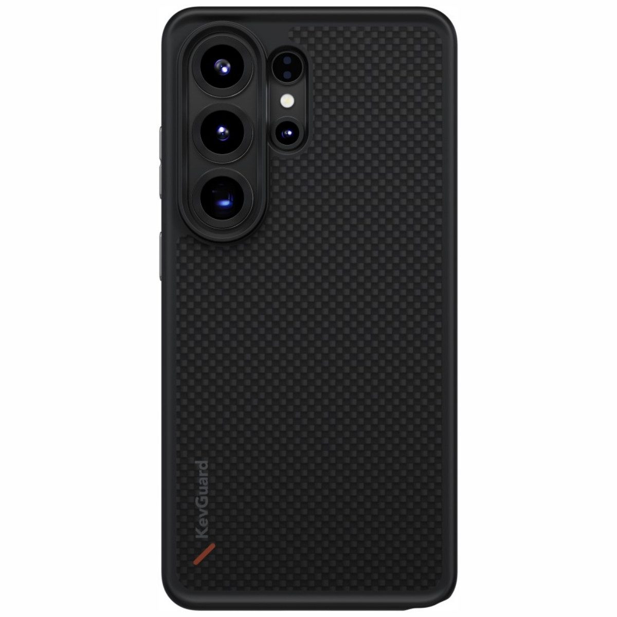 UNIQ Handyhülle Keva Edel-Hülle für Samsung Galaxy S26 Ultra mit Magclick Schwarz 6,9 Zoll, Der drehbare Ständer dient zugleich als sicherer Griff