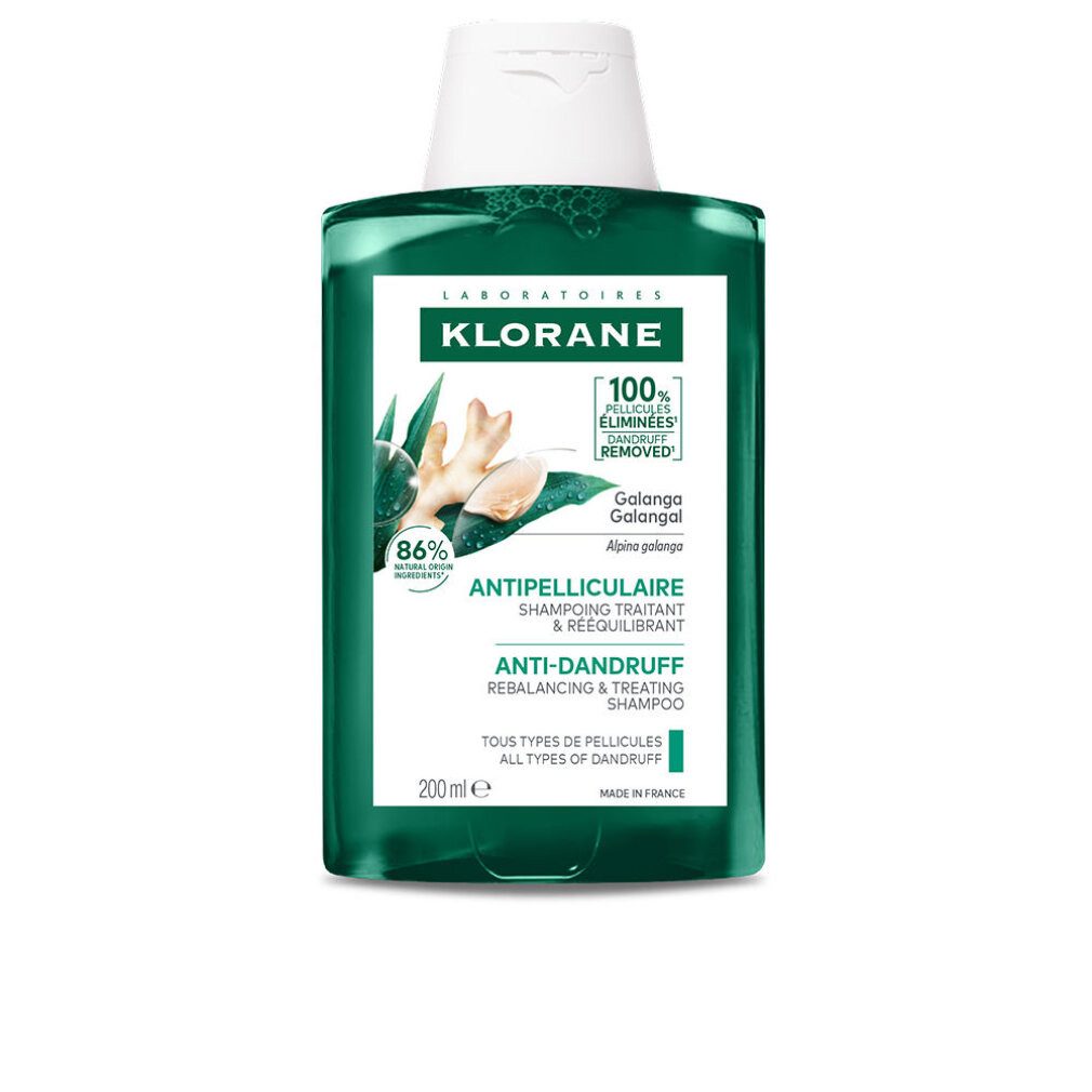 KLORANE Haarpflege-Set GALANGA ausgleichendes und pflegendes Antischuppenshampoo 200 ml