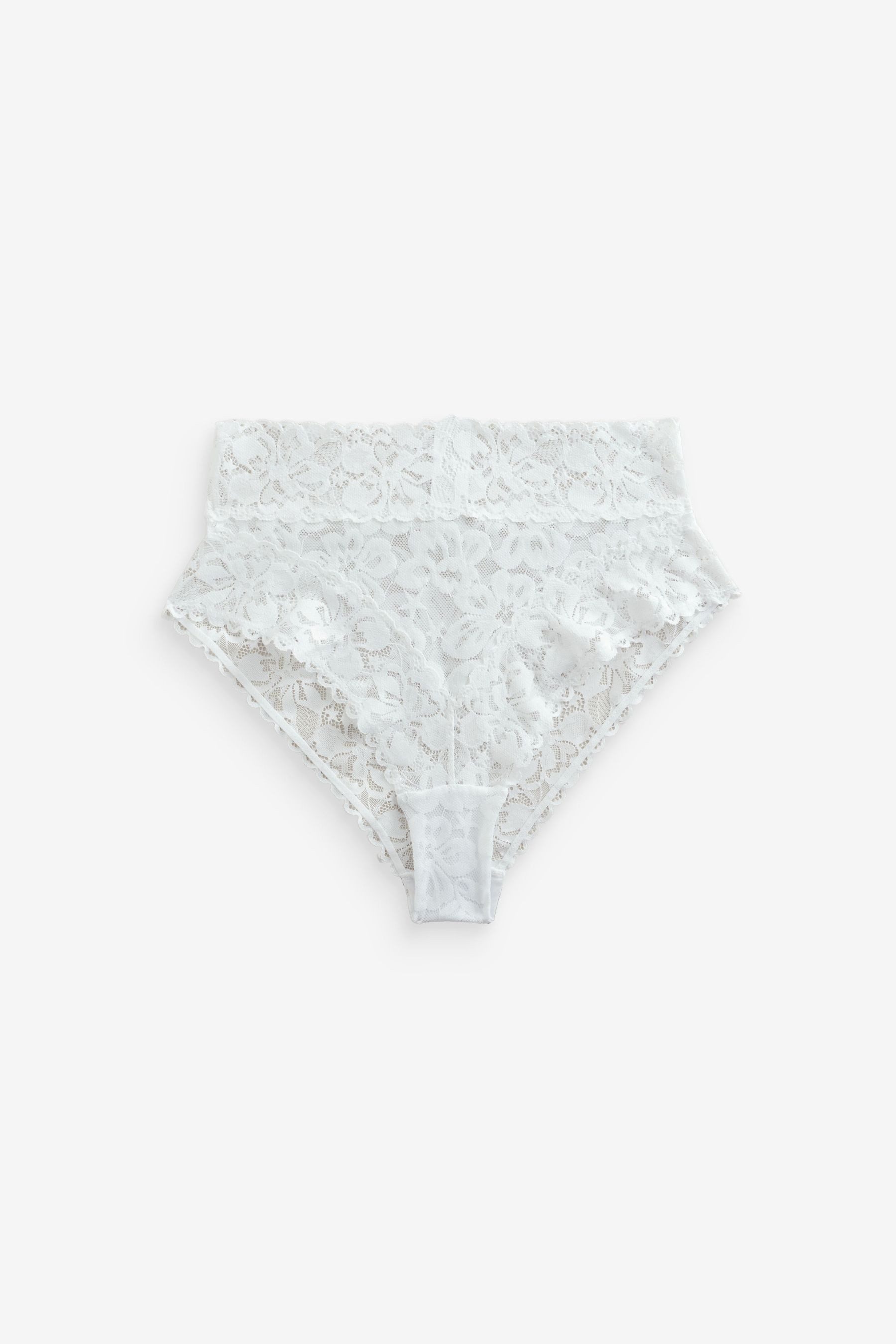 High-Waist-Slip 3er-Pack Rioslips aus Spitze mit hohem Bund