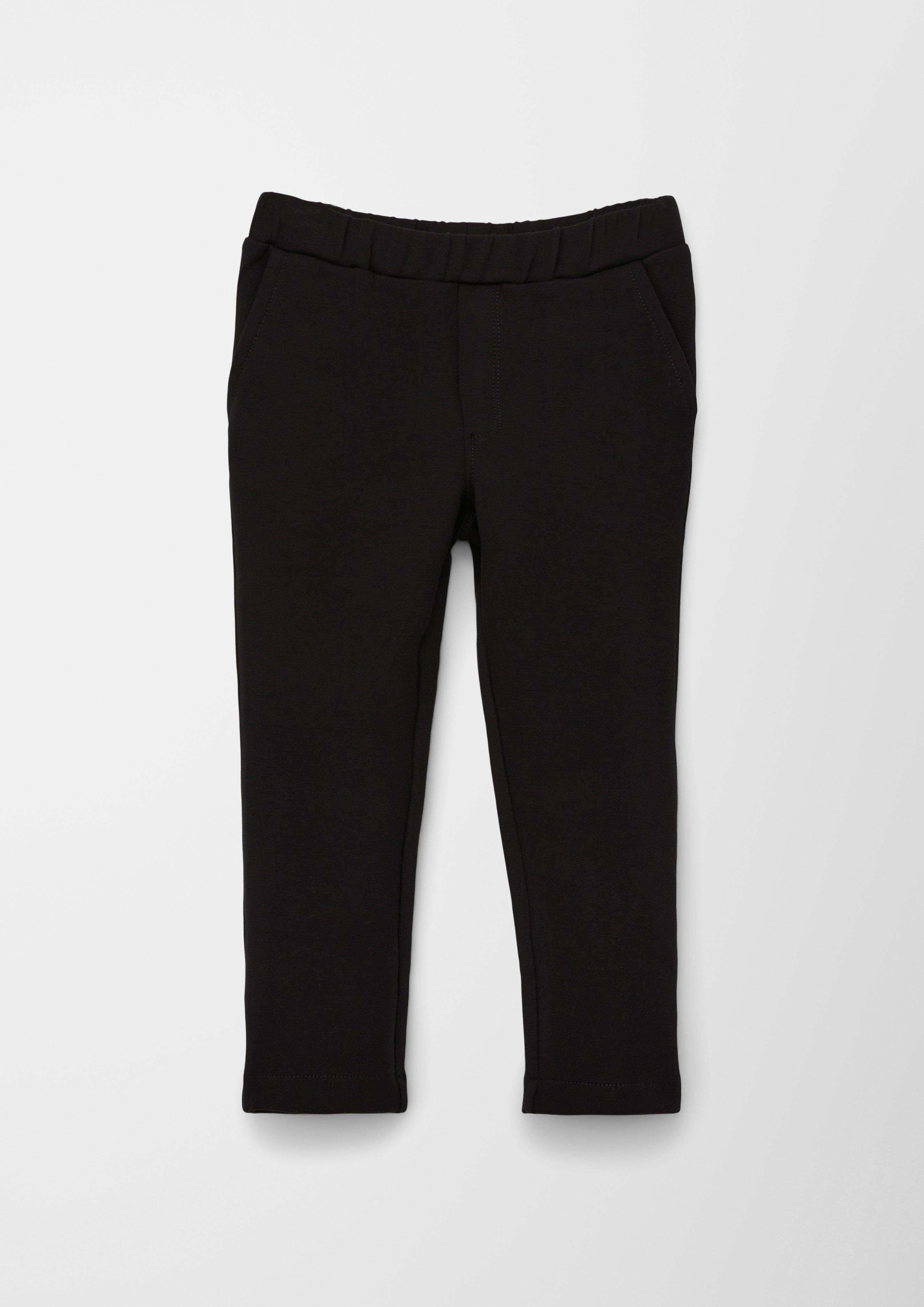 Regular: schwarz s.Oliver Scuba Leggings Lggings aus