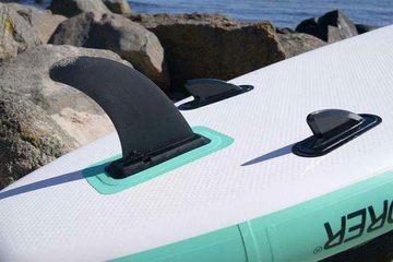 EXPLORER Inflatable SUP-Board Explorer SUP 300, (Set, 6 tlg., mit Paddel, Pumpe und Transportrucksack)