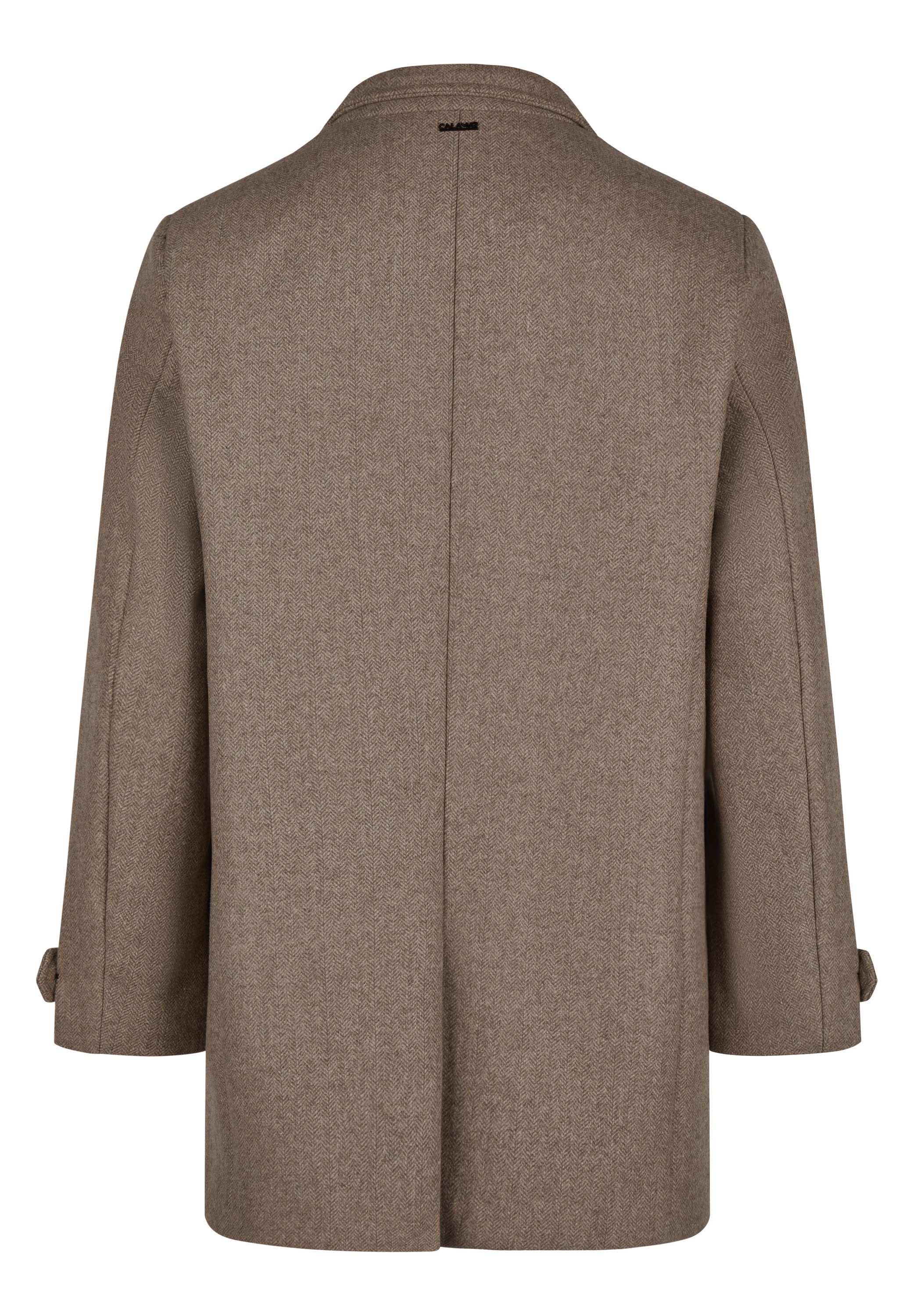 Calamar Wollmantel Klassischer Wollmantel Twill