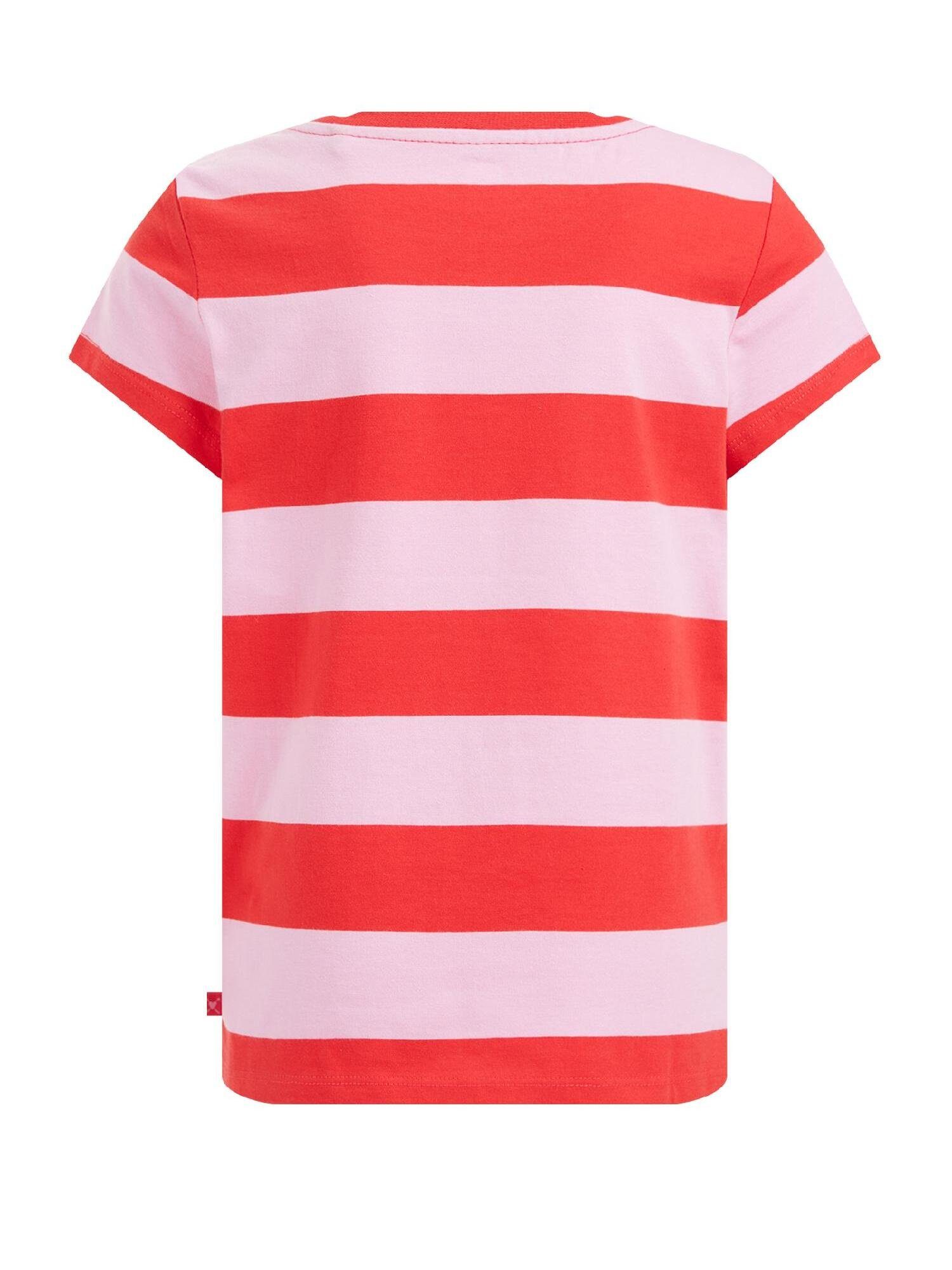 WE Fashion T-Shirt (1-tlg) Rot