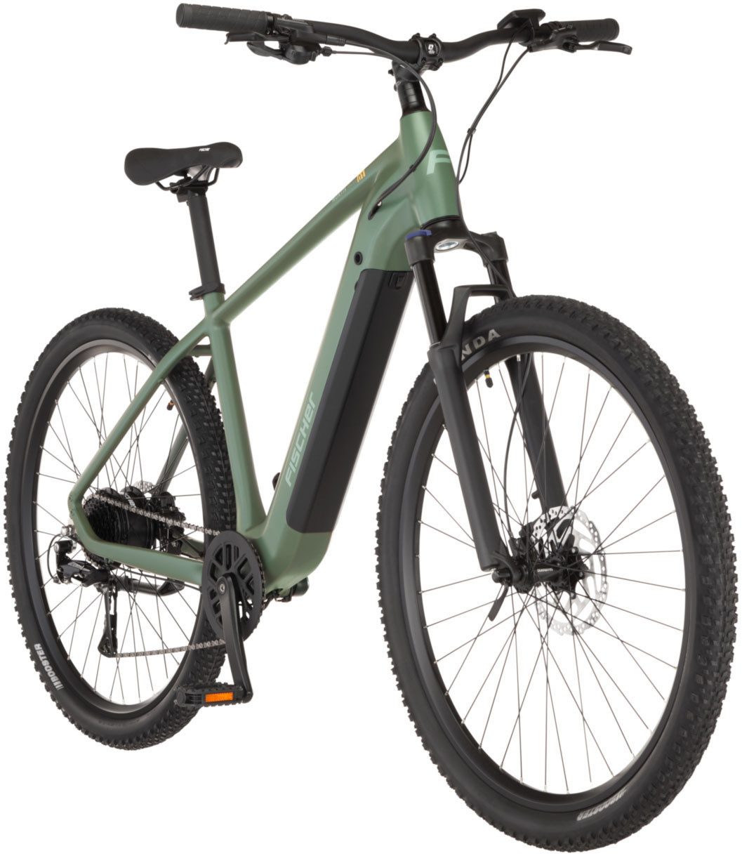 FISCHER Fahrrad E-Bike Mountainbike MONTIS MOVE 01 474 D, 8 Gang Shimano Acera RD-M3020-8 Schaltwerk, Heckmotor, 474 Wh
