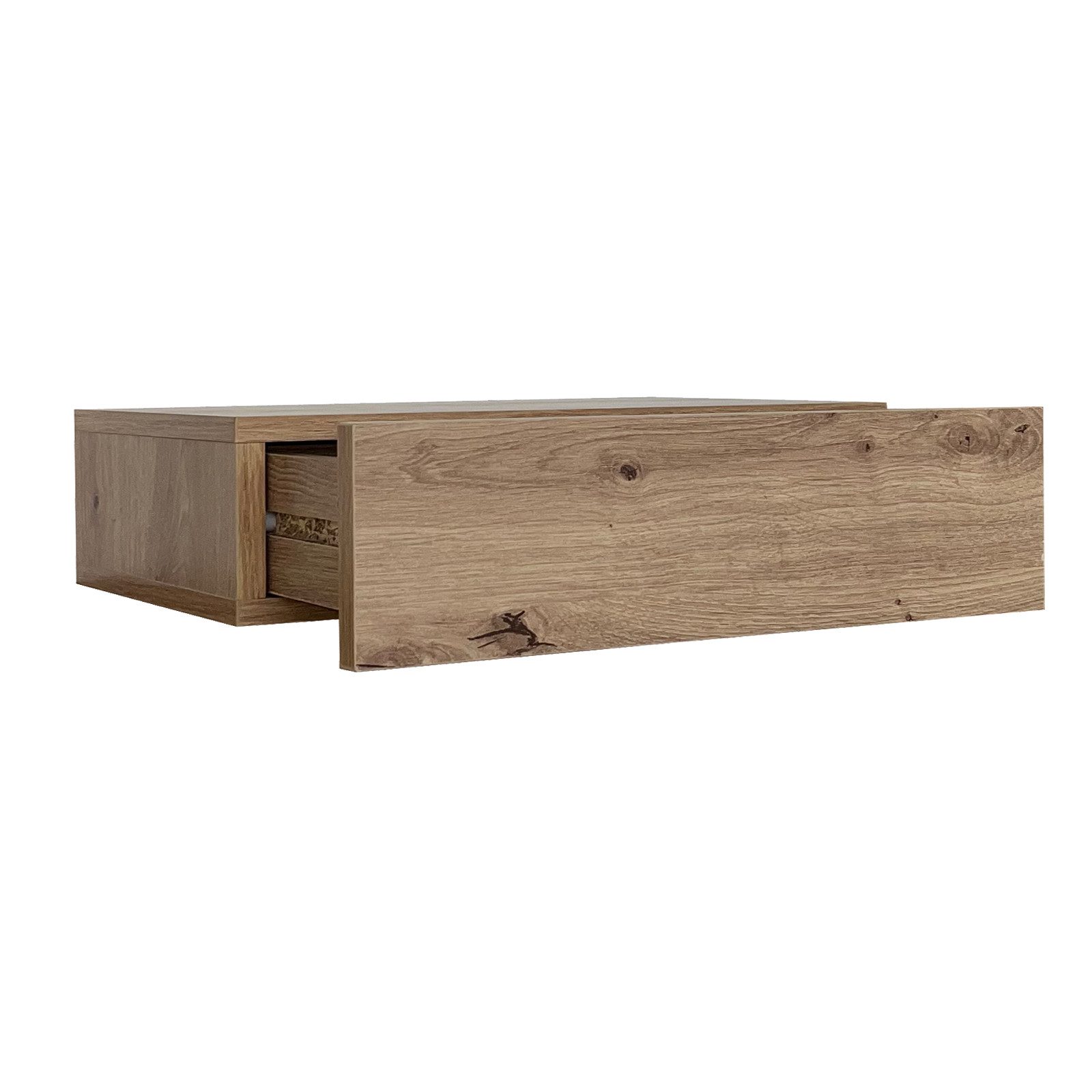 HTI-Living Wandregal mit Schublade 40 cm Artisaneiche, 1 Stück 1-tlg.