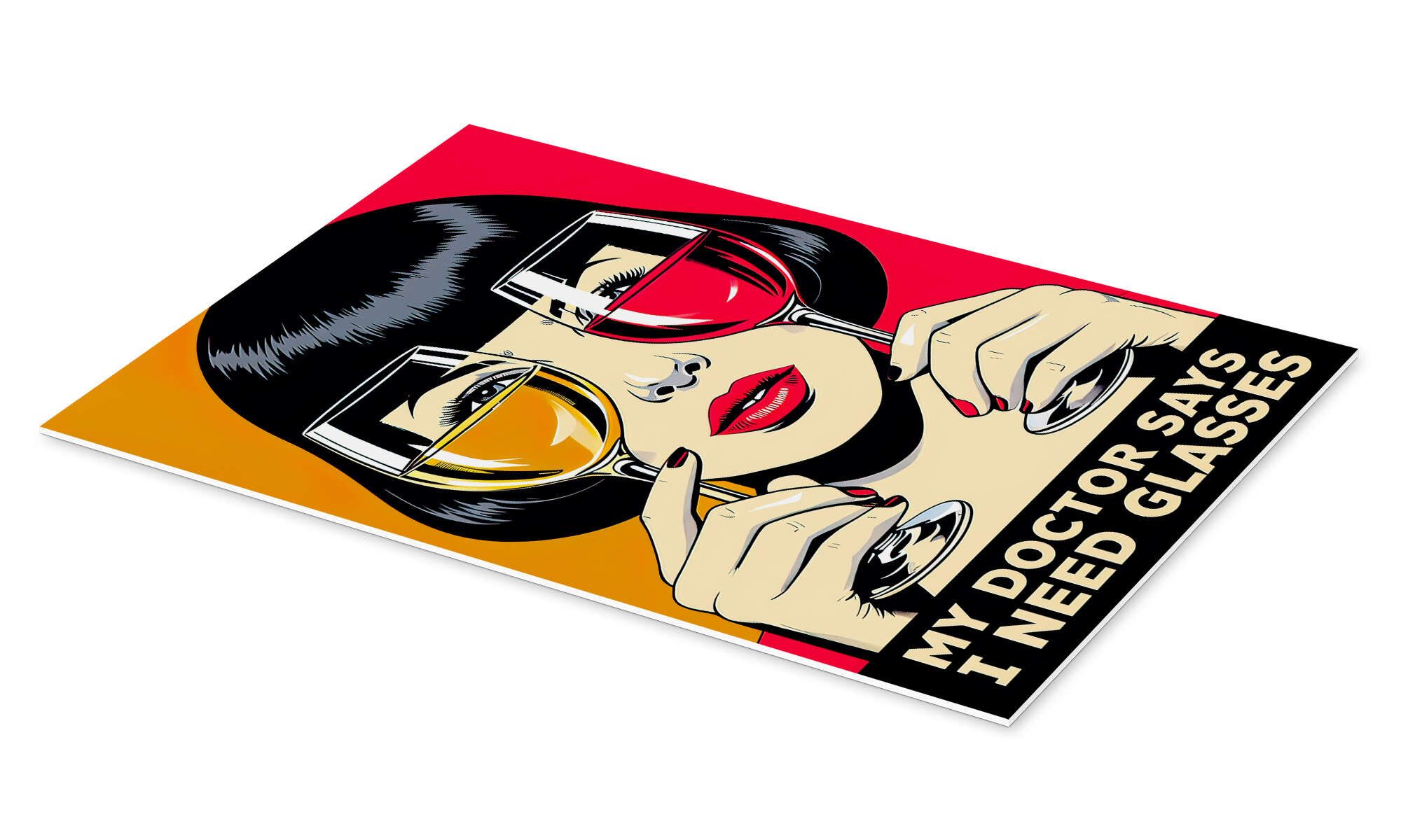 Posterlounge Wandbild My doctor says I günstig online kaufen