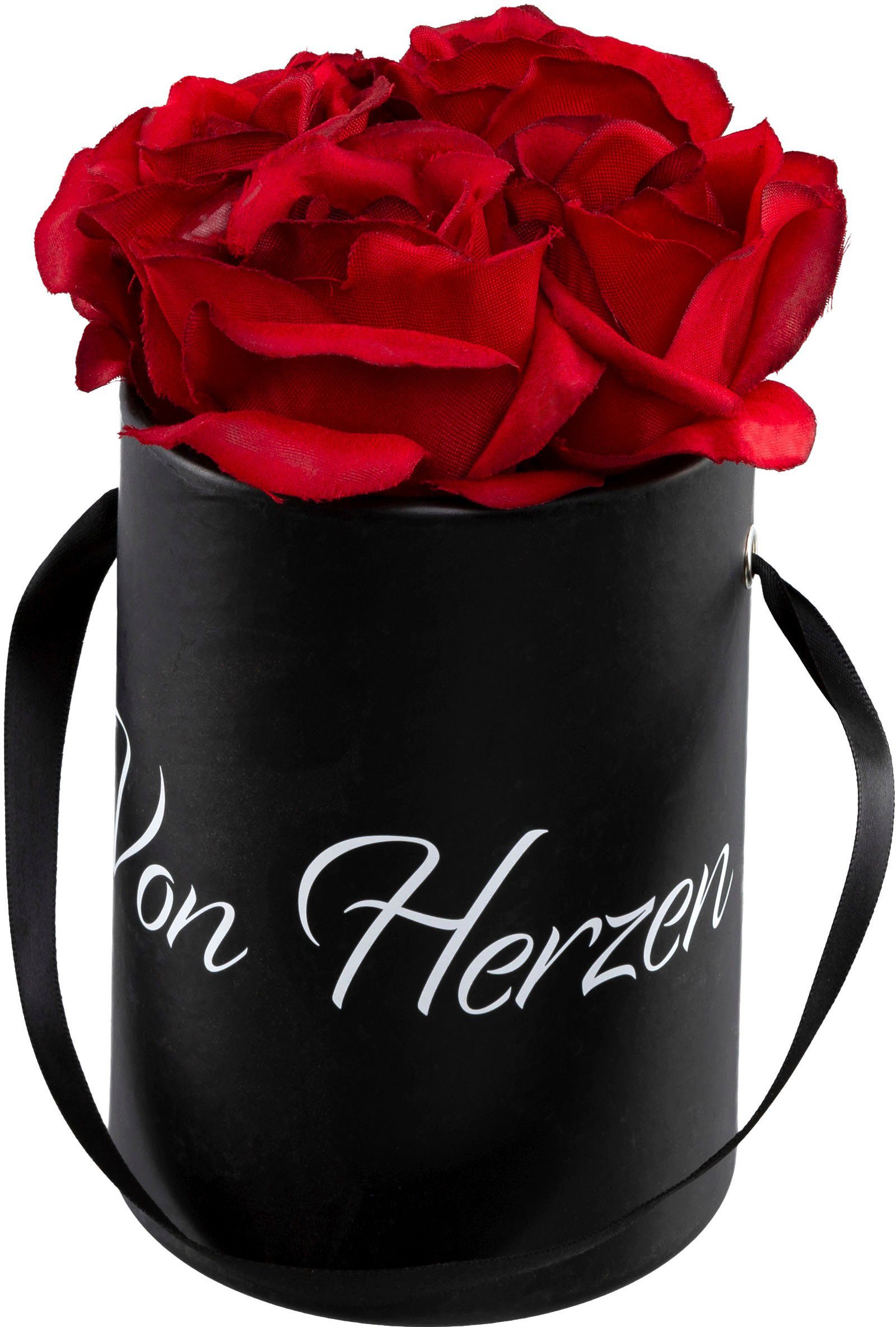 Kunstblume Rosen in Box Rose, Creativ green, Höhe 16,5 cm günstig online kaufen