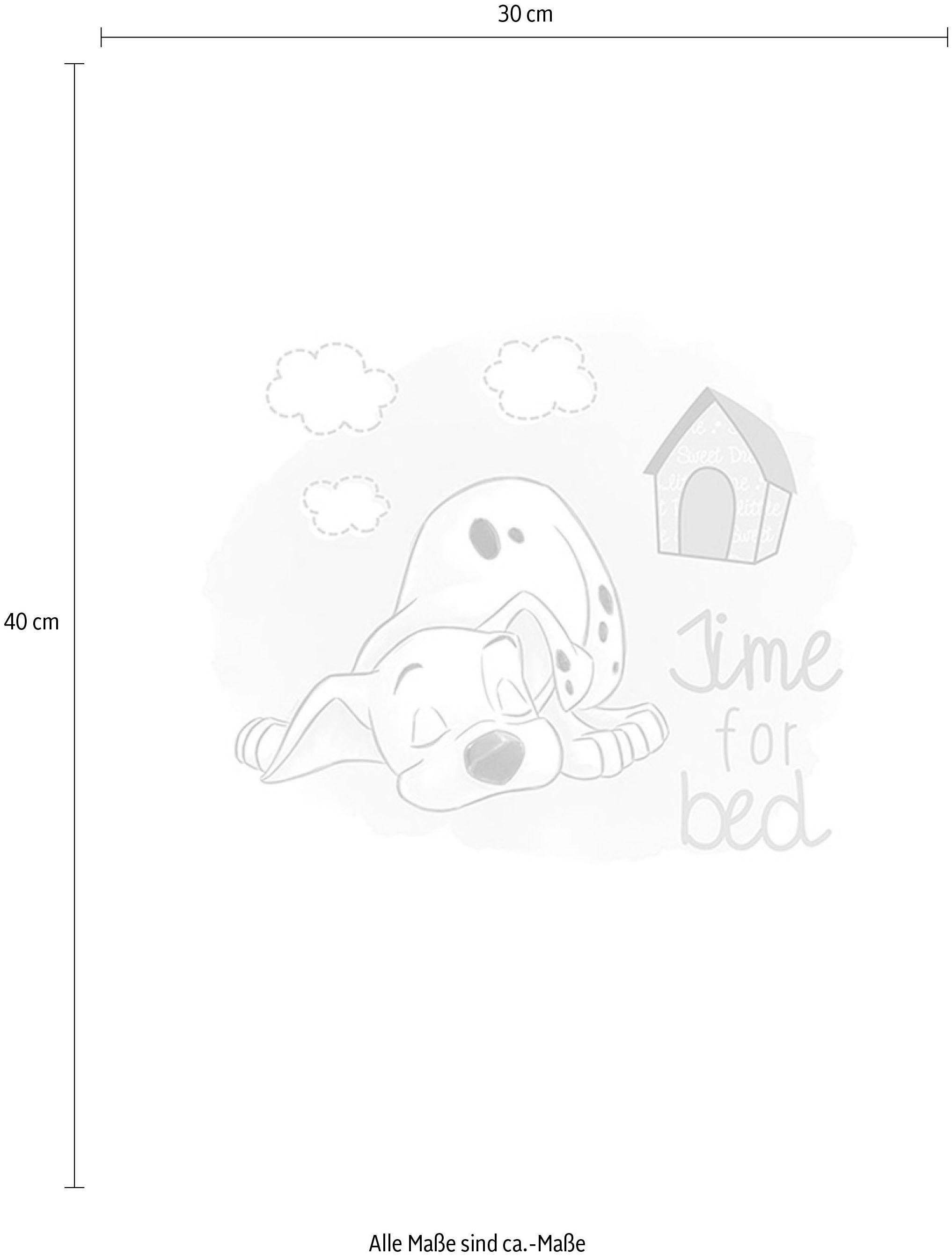 Komar Poster 101 Dalmatiner Bedtime, (1 Disney Kinderzimmer, Schlafzimmer, Wohnzimmer St)