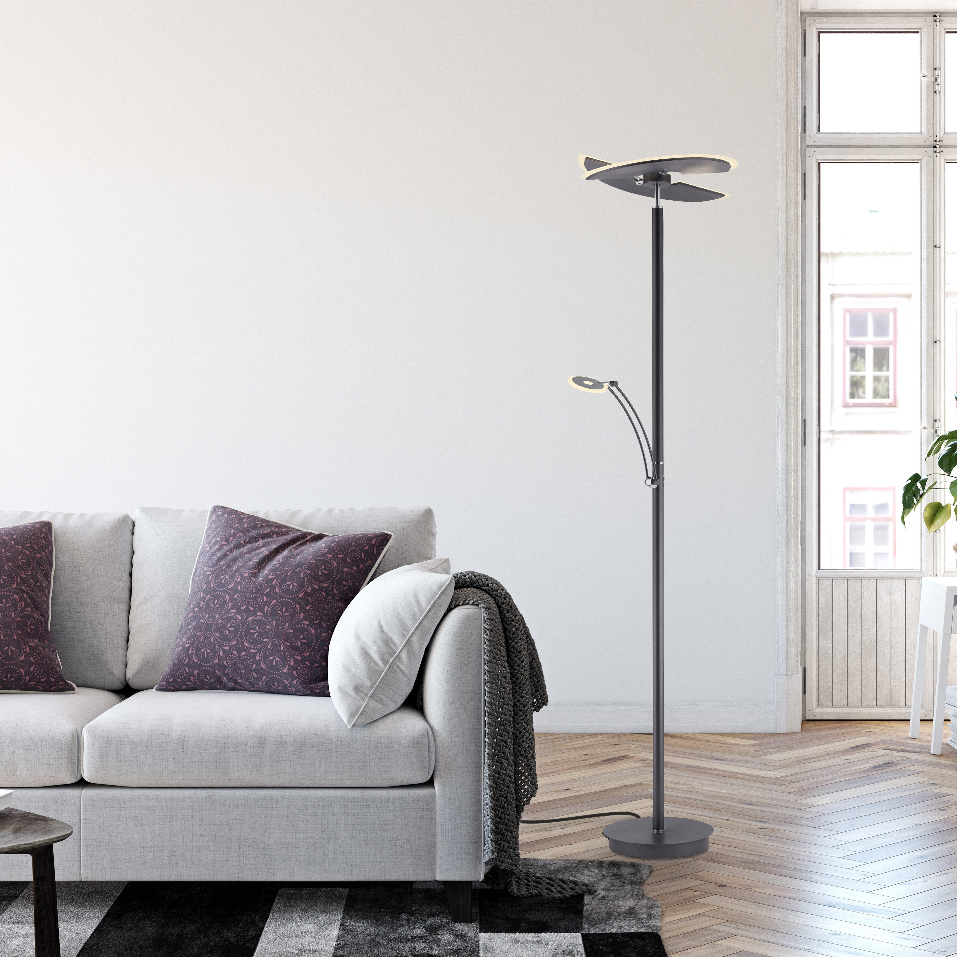 Paul Neuhaus Stehlampe ARTUR, Dimmfunktion, Memory, günstig online kaufen