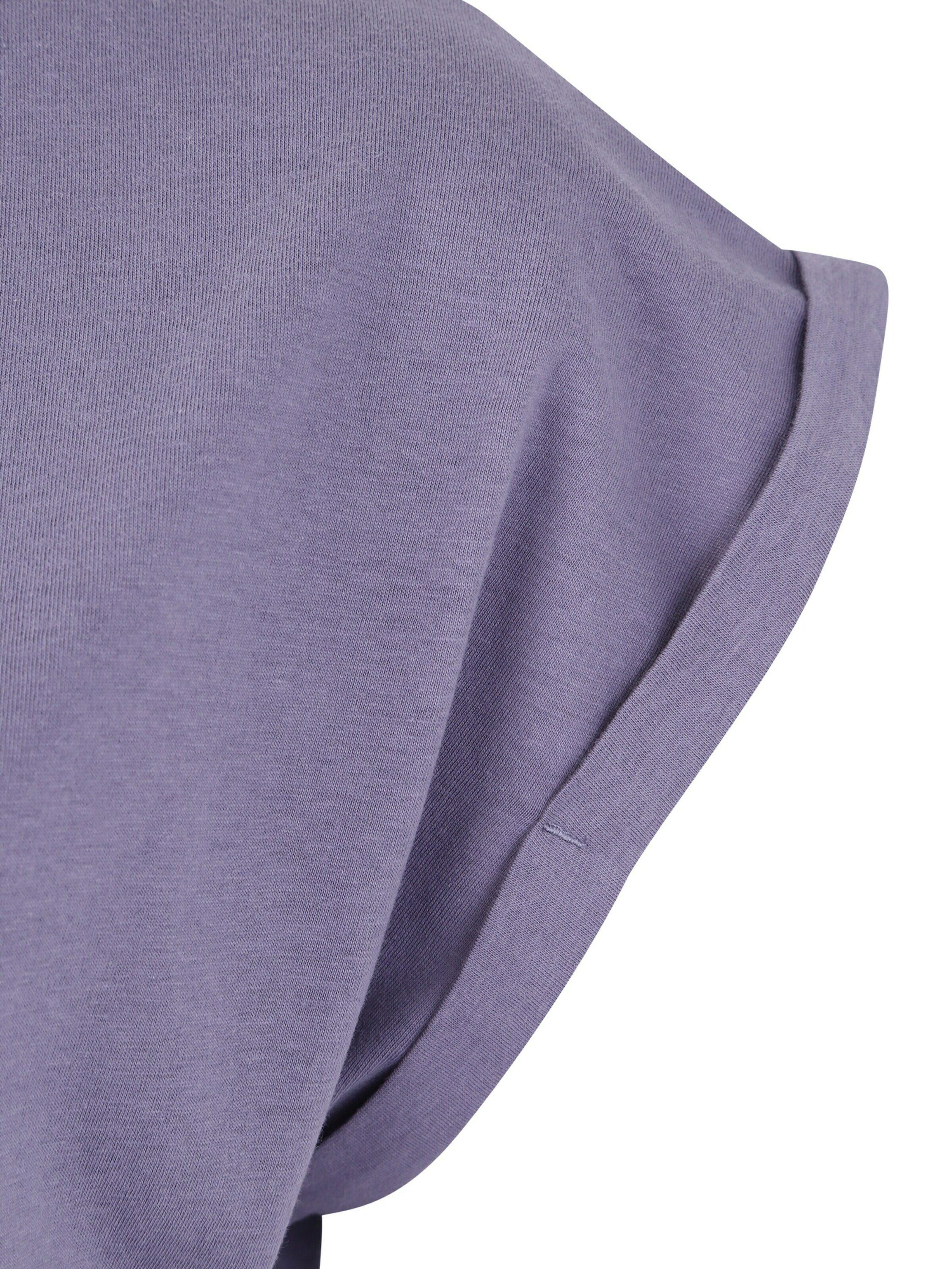 URBAN CLASSICS Details dustypurple TB771 Extended T-Shirt Shoulder Weiteres Plain/ohne (1-tlg) Detail