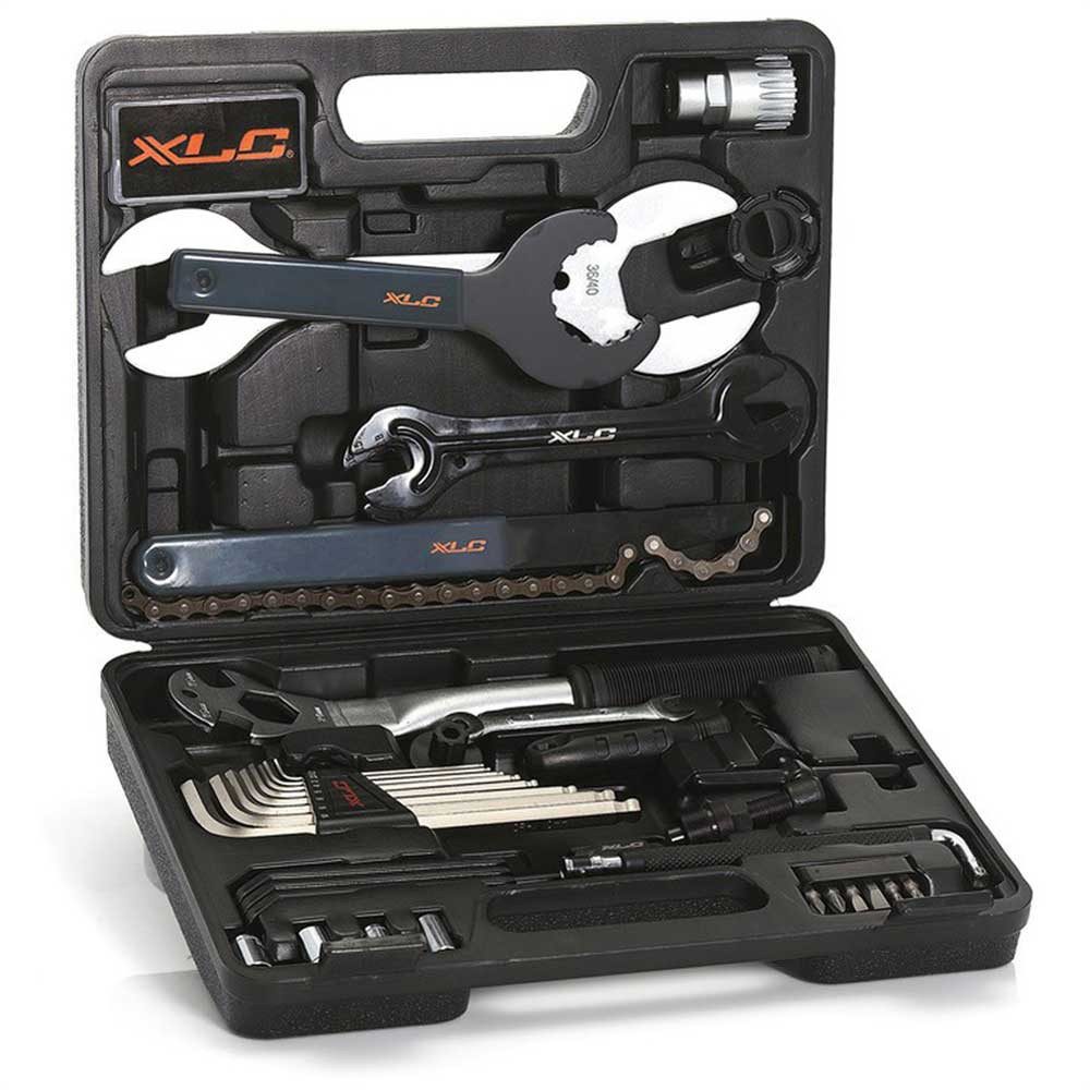 XLC Werkzeugkoffer XLC Fahrrad Werkzeugkoffer TO-S61 33teilig 6xBits 8xInnensechskant Bik