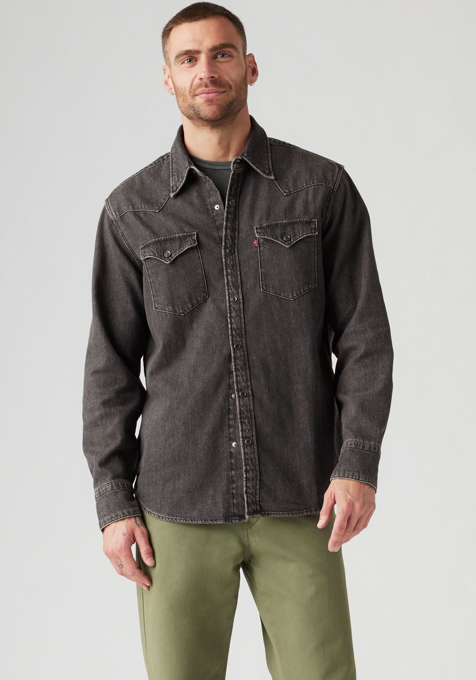Levi's® Jeanshemd LE BARSTOW WESTERN STAND mit Brusttaschen günstig online kaufen