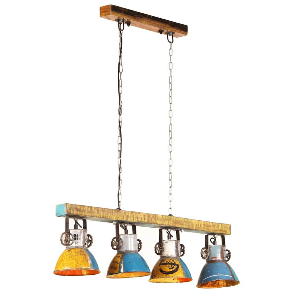 vidaXL Deckenleuchte Deckenleuchte Industrie-Stil 25 W Mehrfarbig 111 cm E27