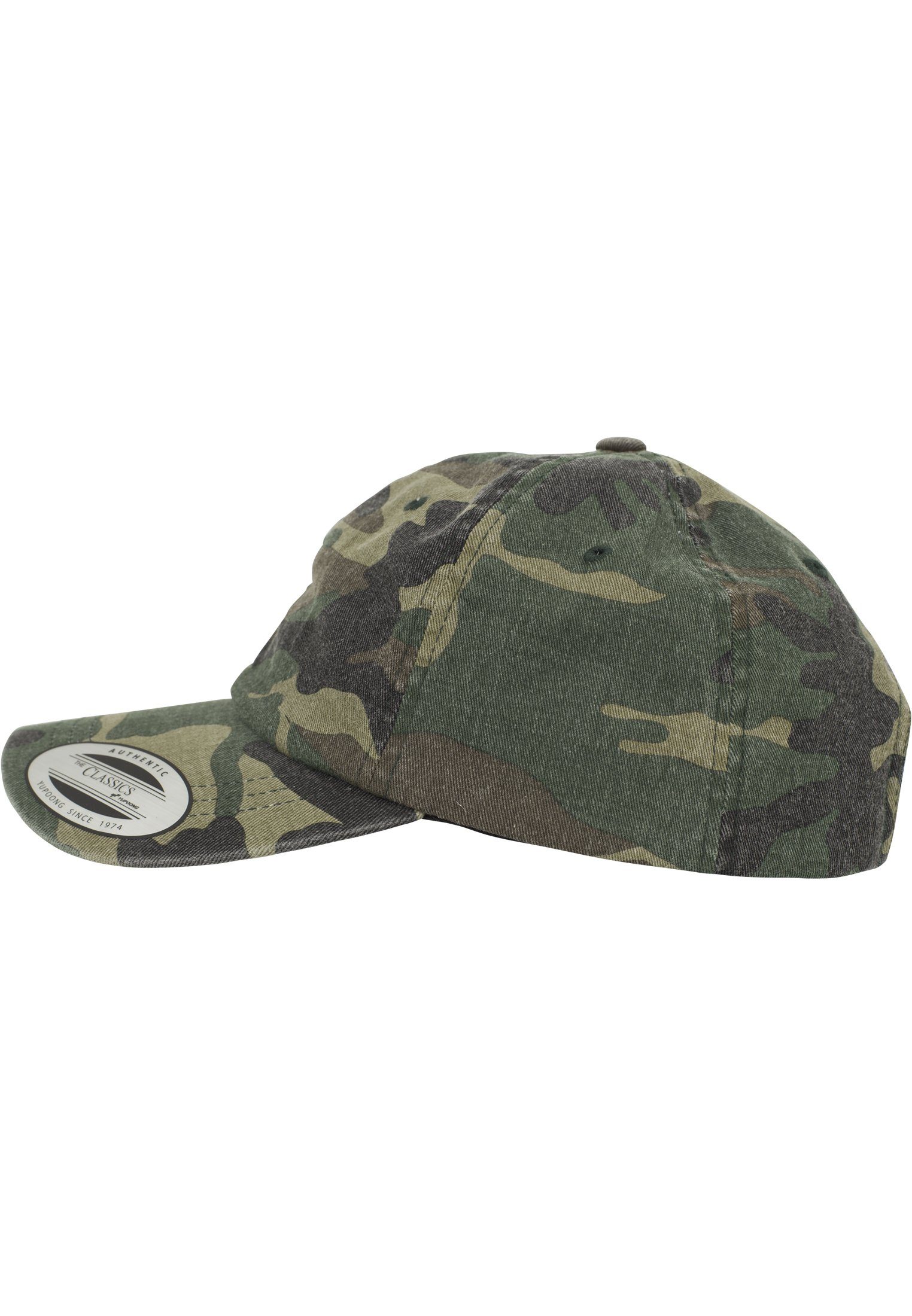 Camo woodcamouflage Cap Profile Cap Accessoires Flexfit Low Flex Washed