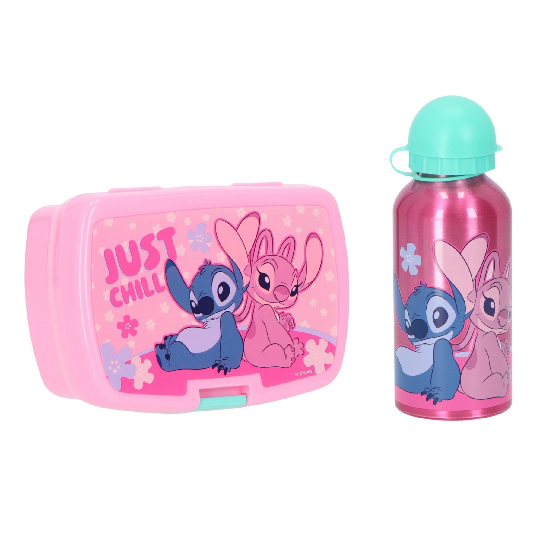 Lilo & Stitch Lunchbox Lilo & Stitch Lunchpaket mit Lunchbox und 400 ml Trinkflasche