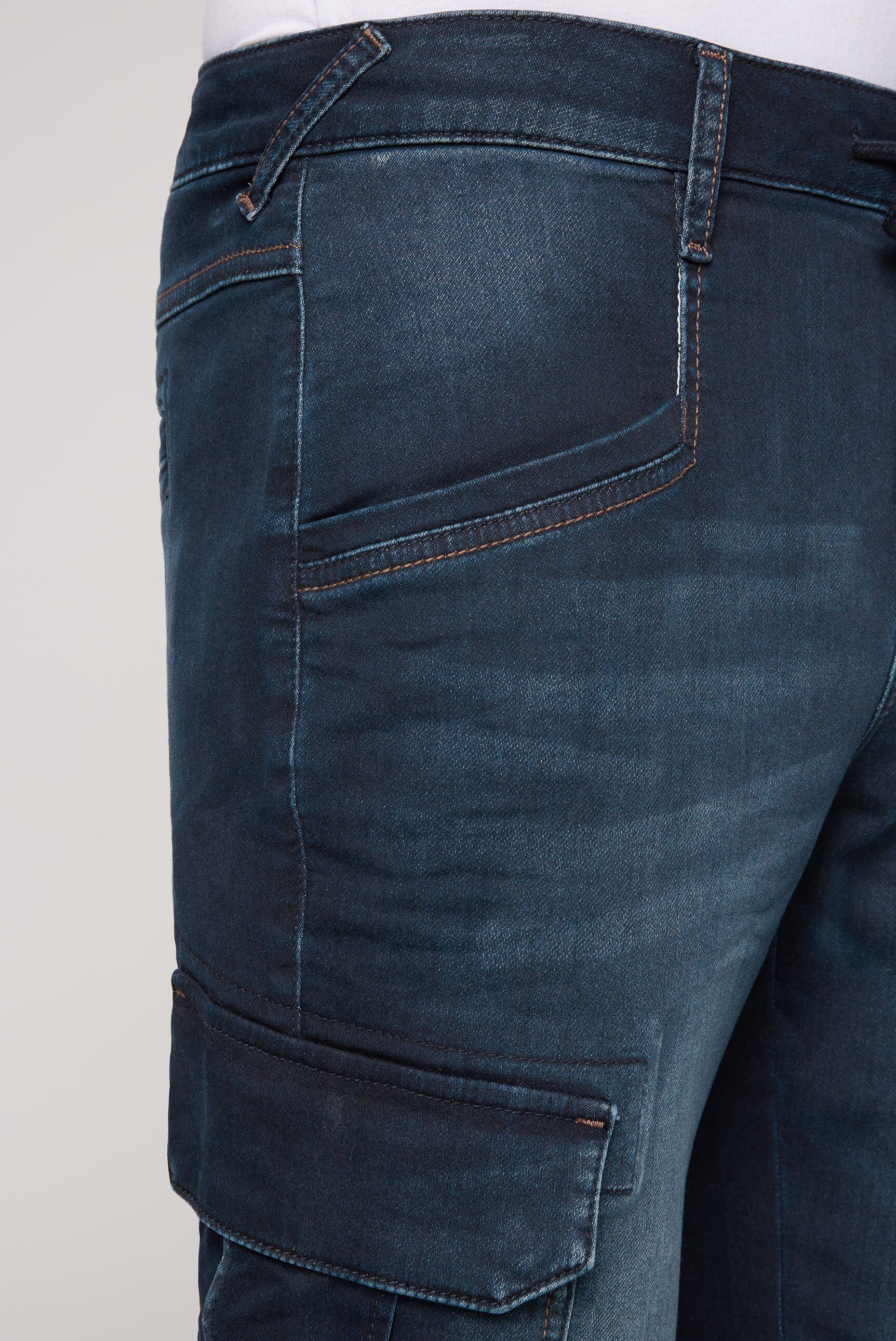 CAMP DAVID Regular-fit-Jeans hoher mit Leibhöhe