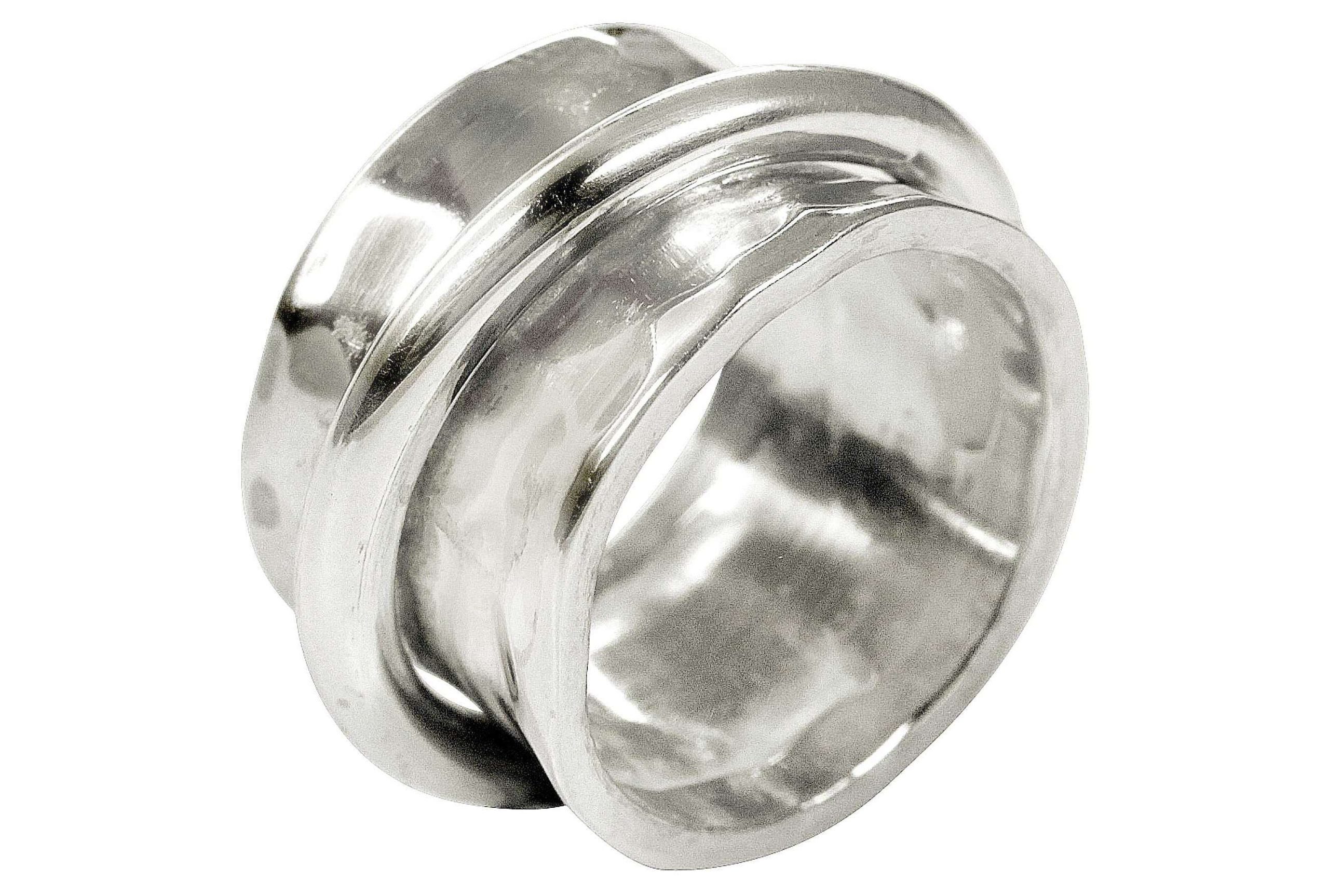 Partnerring Fein-geschmiedeter Spiel- und Drehring