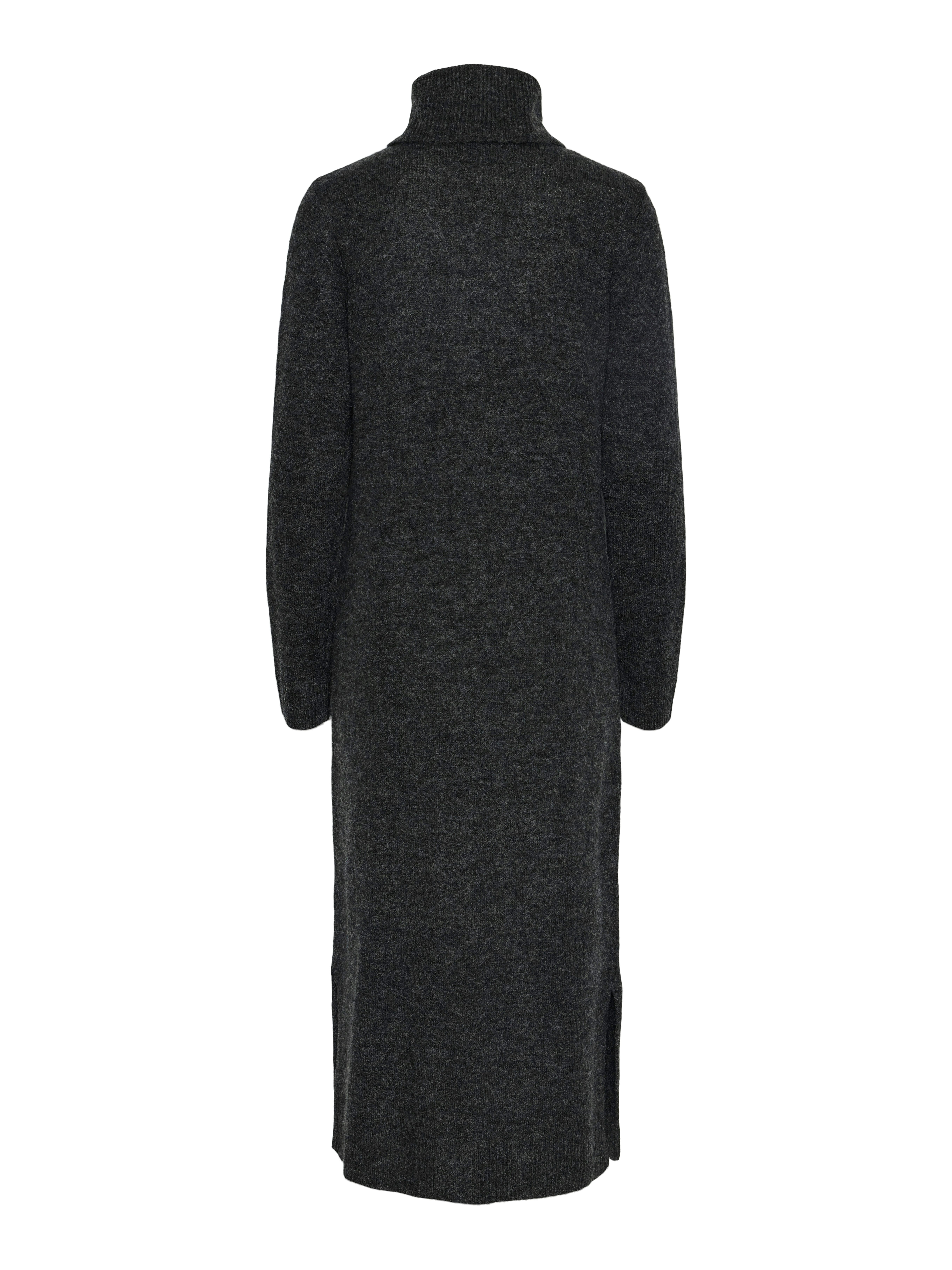 pieces Strickkleid PCJULIANA LS ROLLNECK KNIT DRESS NOOS BC günstig online kaufen