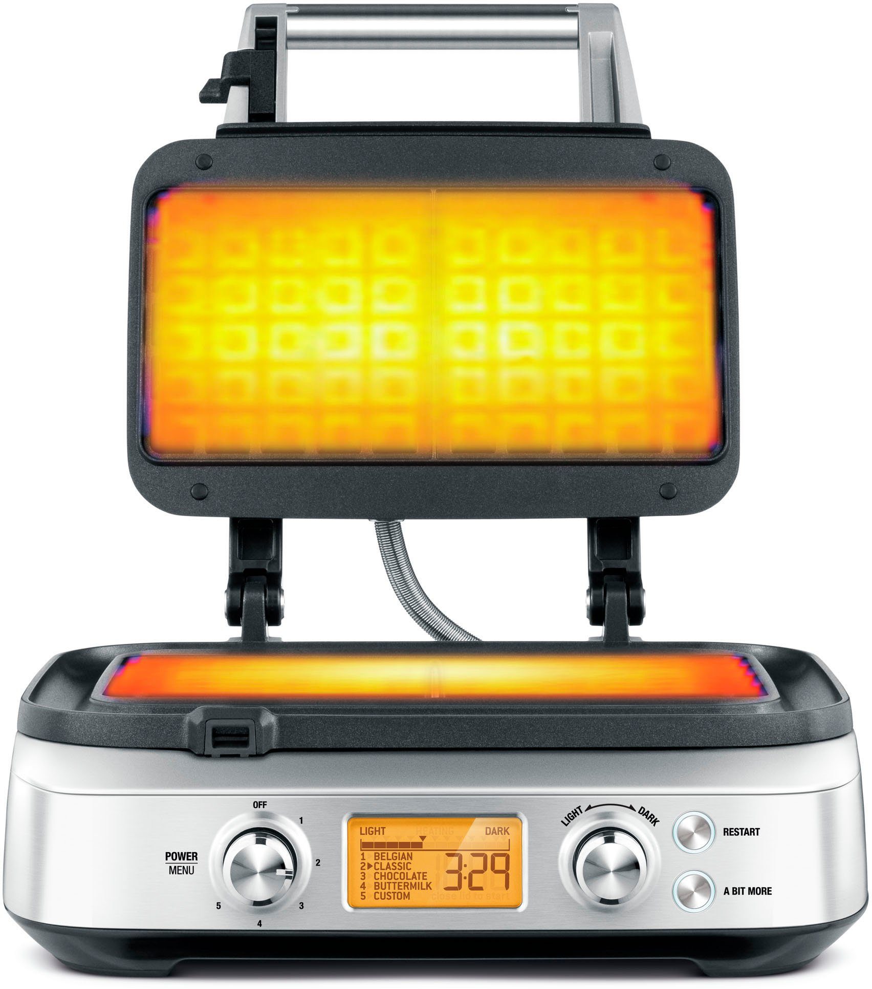 Sage Waffeleisen SWM620BSS the Smart Waffle Pro, 1000 W