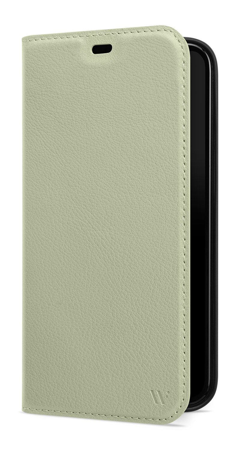wiiuka Handyhülle suiit MACARON Hülle für iPhone 14 Pro Max, Klapphülle Handgefertigt - Deutsches Leder, Premium Case