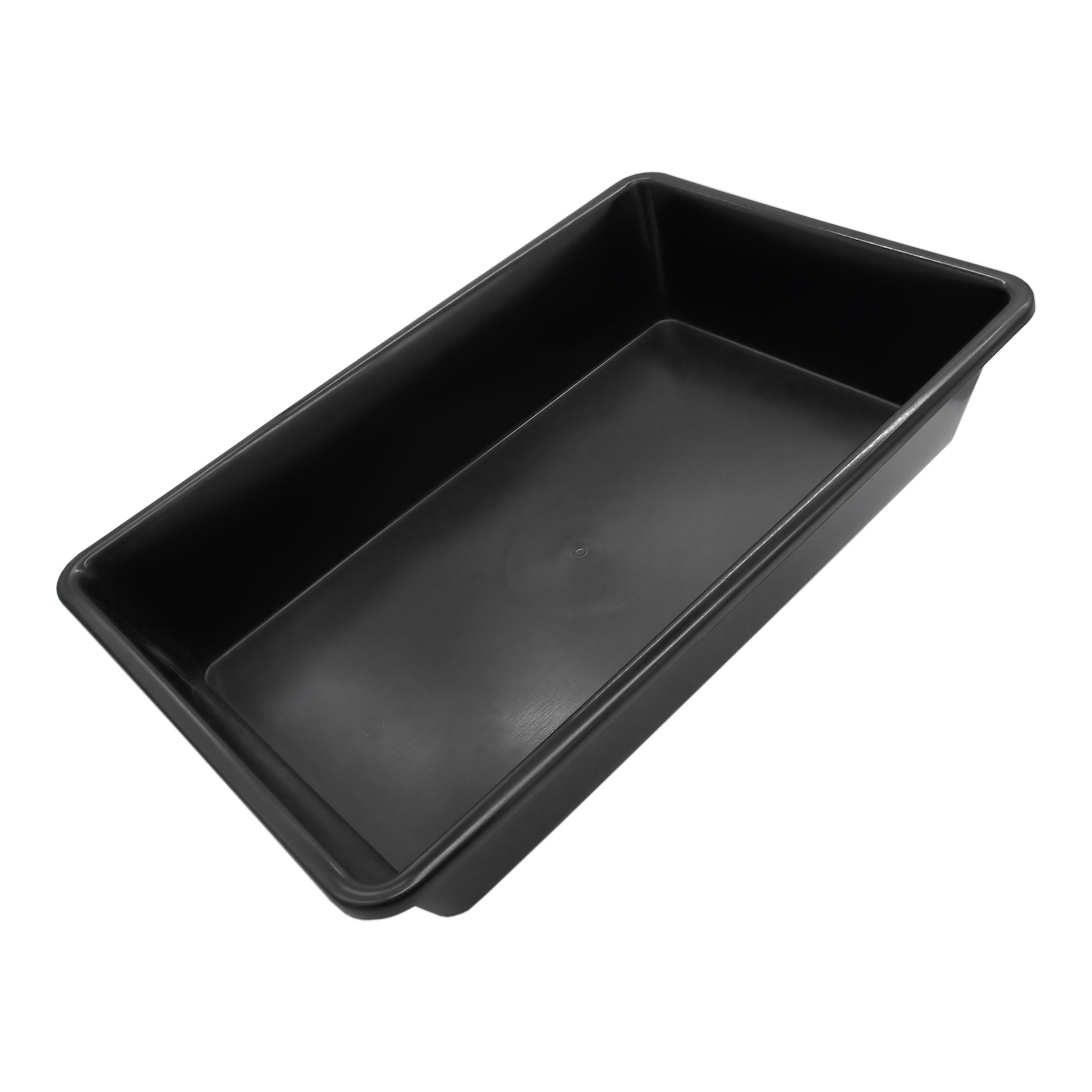 Spetebo Pflanzschale Allzweck Kunststoff Wanne schwarz (Artikel, 1 St., Stück), aus strapazierfähigem Kunststoff gefertigt