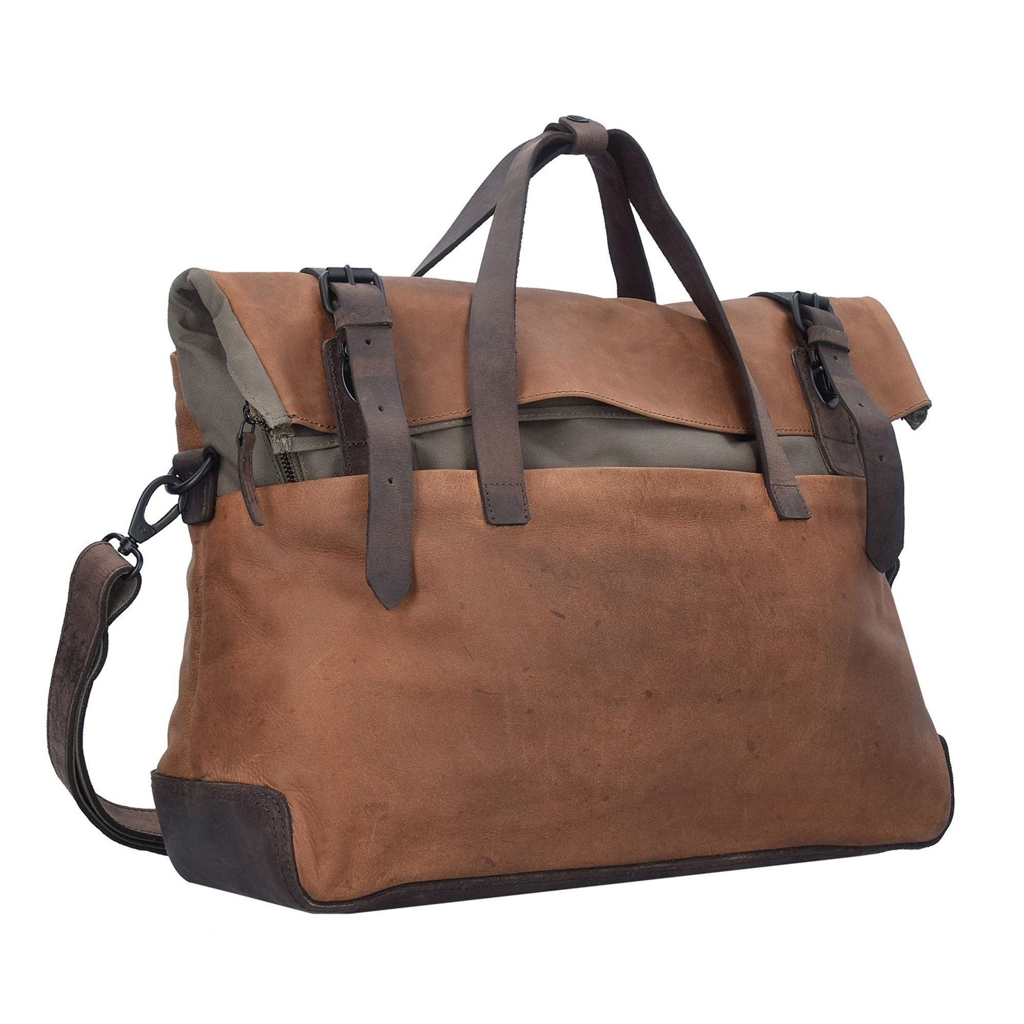 Harold's Aktentasche Twister, Leder