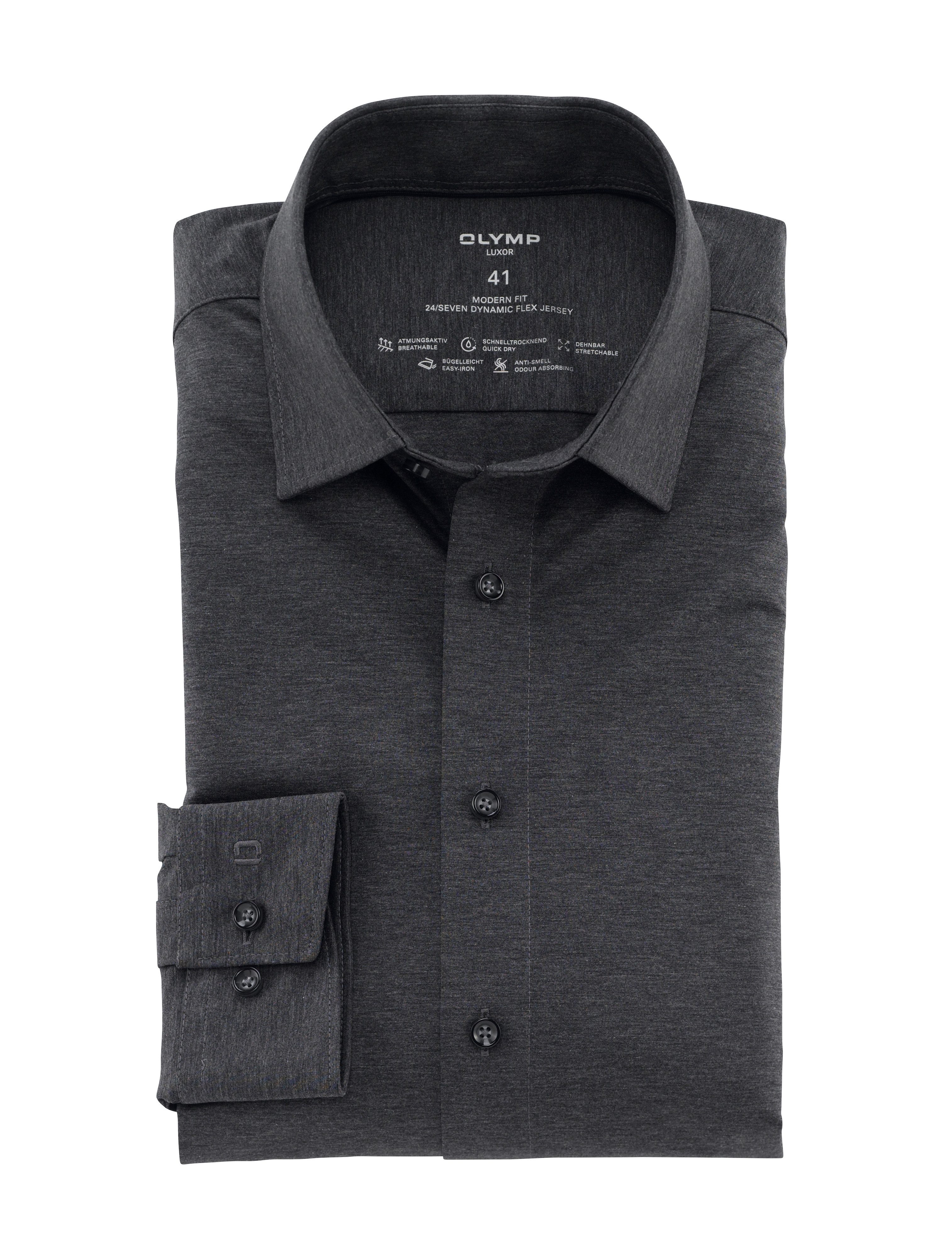 Langarmhemd Luxor 24/Seven modern fit Jerseyshirt