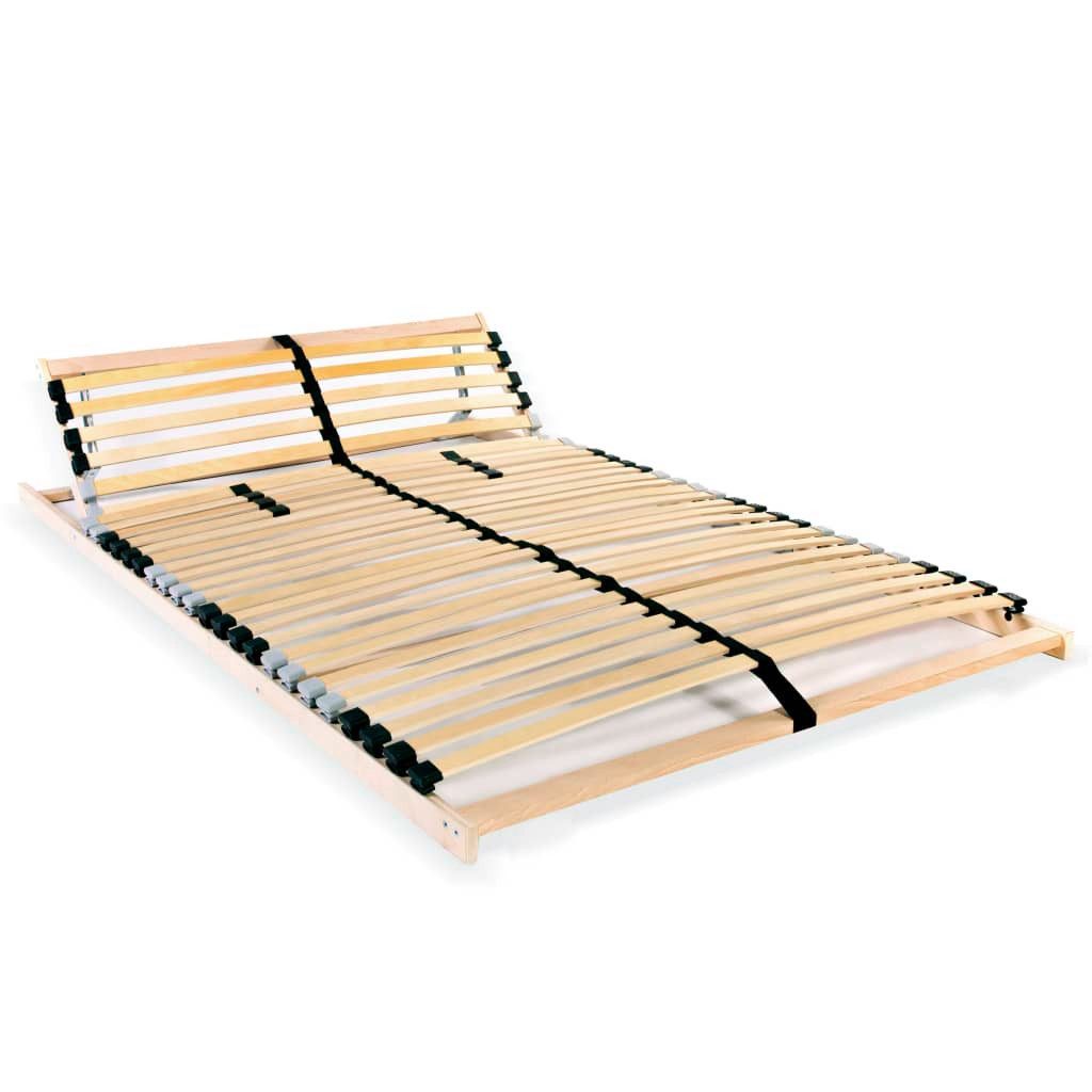 Lattenrost 100 x 200 cm Lattenrost mit 28 Latten 7 Zonen 100x200 cm Bettrahmen Ro, vidaXL