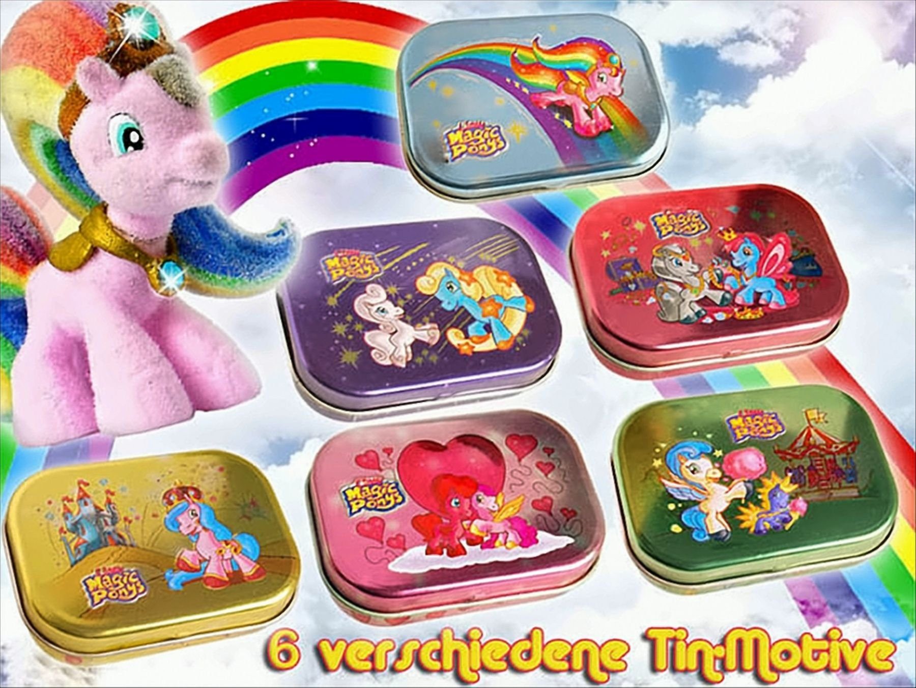 Top Media Spiel Lissy Magic Ponys - Teeny - Mini Tins