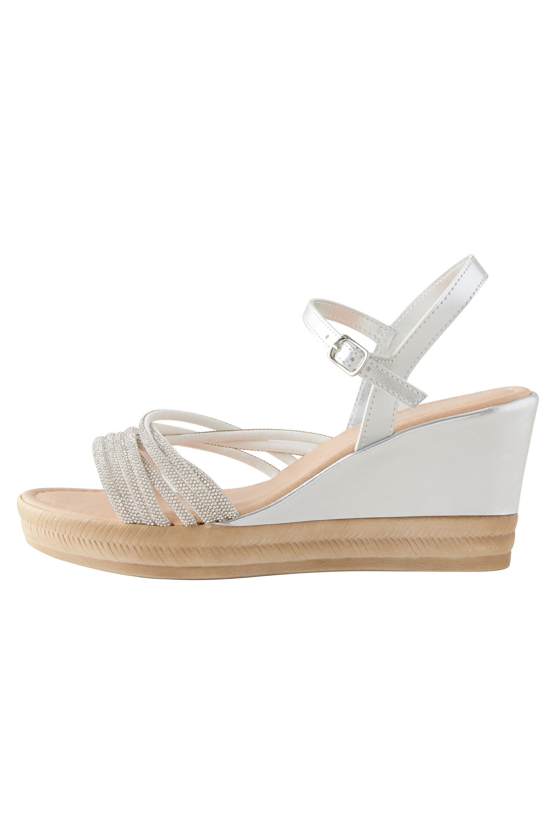 Next Forever Comfort® Plateau-Keilabsatzschuhe Keilsandalette (1-tlg)