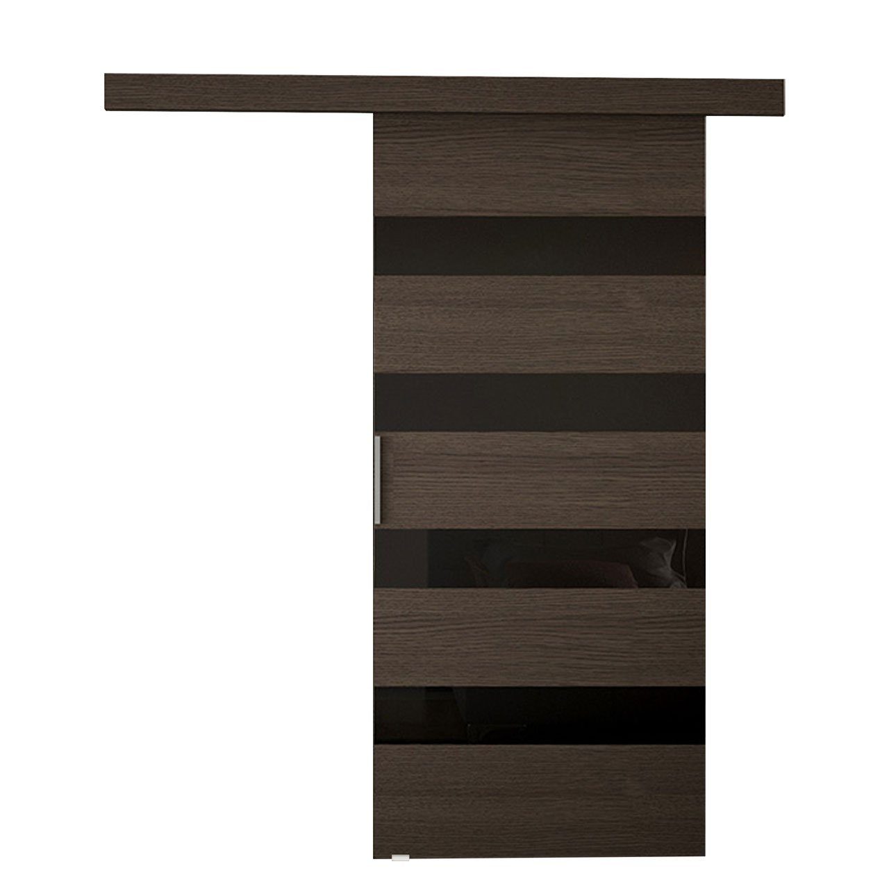 Choco / Schwarz Lacobel