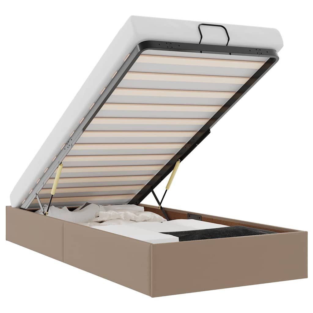 vidaXL Bett Ottoman-Bett ohne Matratze Cappucino günstig online kaufen