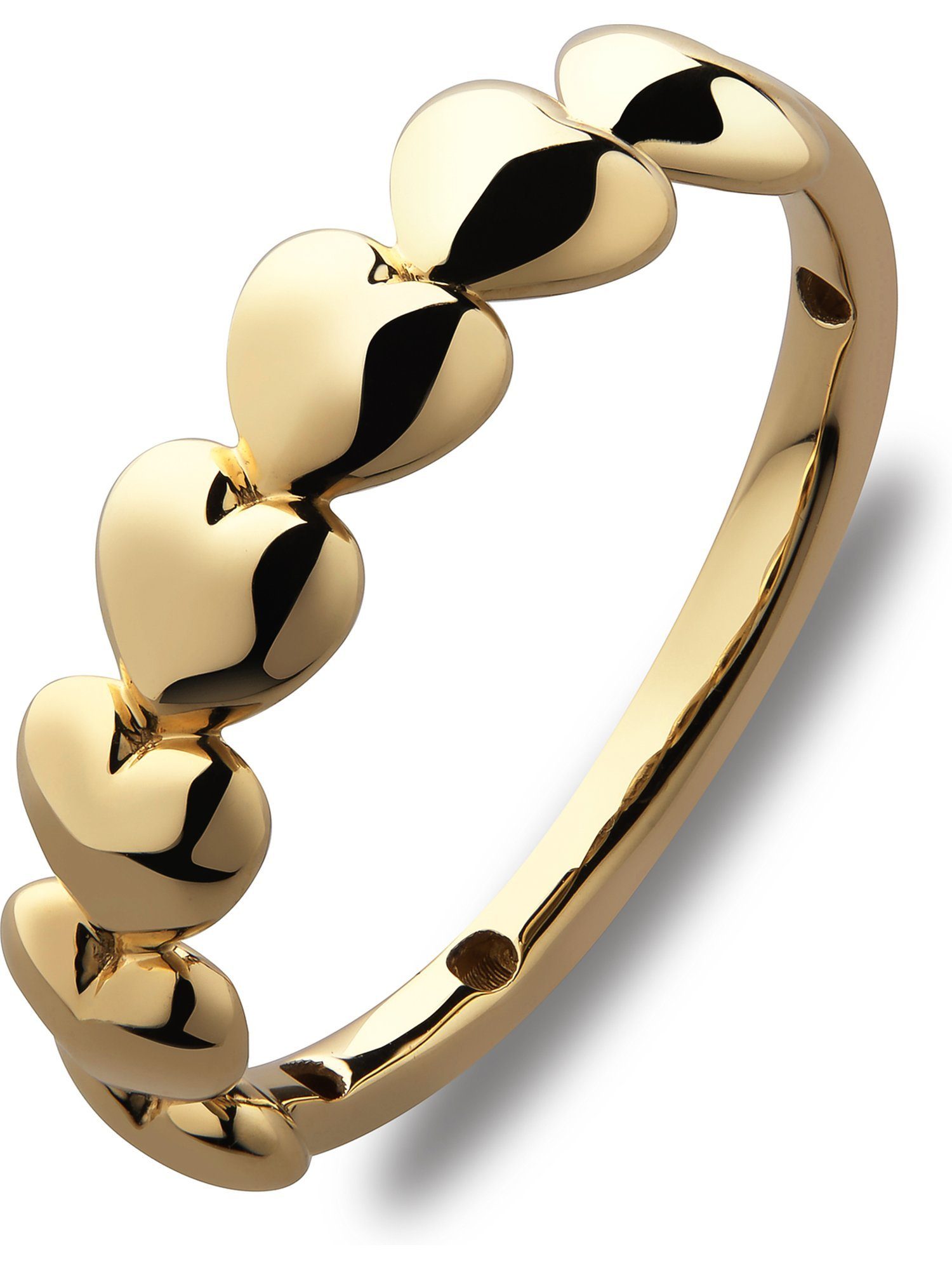 CHRIST Goldring CHRIST Damen-Damenring 585er Gelbgold Herz günstig online kaufen