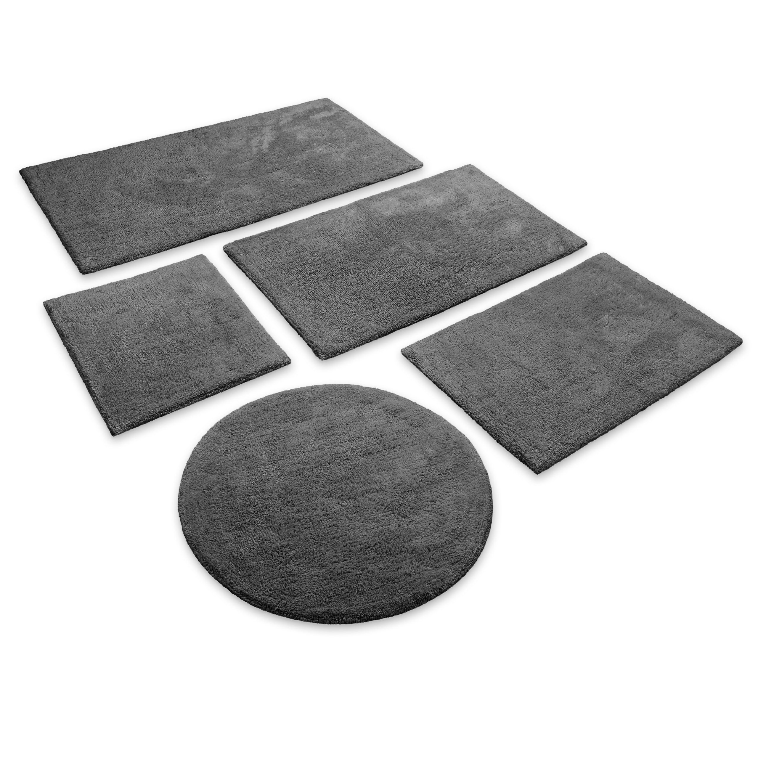 Wecon home Basics Badematte Erik, Höhe 20 mm, Baumwolle, rechteckig, waschbar, rutschfest, sehr weich, strapazierfähig, pflegeleicht