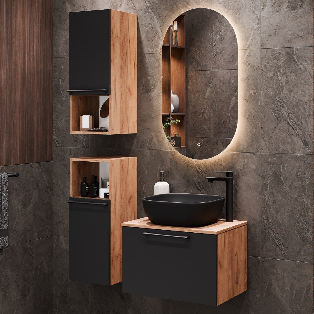 Planetmöbel Badmöbel-Set ASTRA, (Badezimmer Möbel im günstig online kaufen