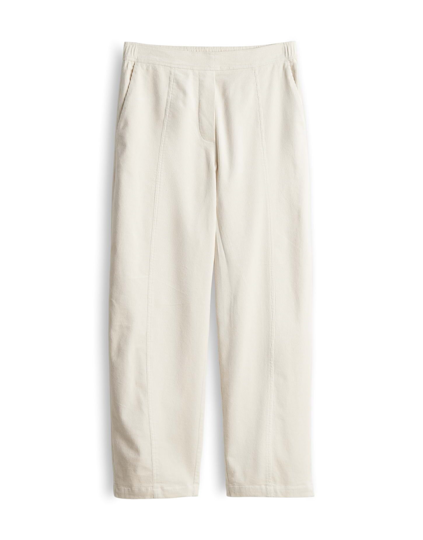 OPUS Stoffhose Marou mod aus weichem Cord Ovale Beinform mit samtiger Oberfläche und Gummibund hinten – Bild 2 von 5
